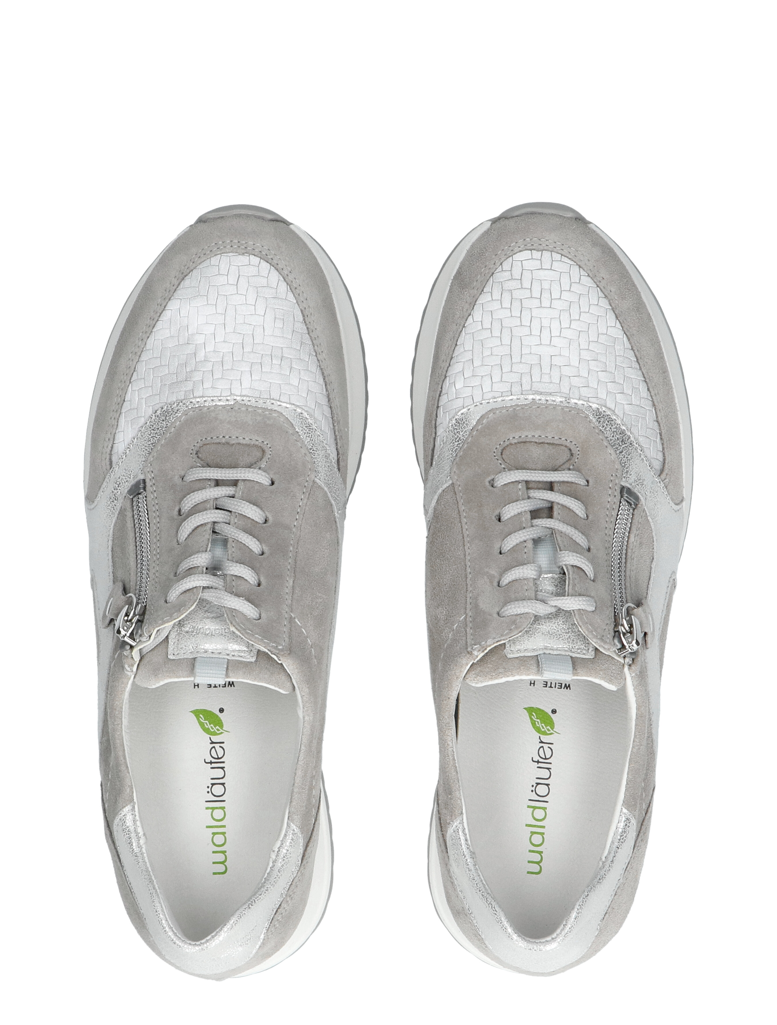 Waldlaufer - 752003 Grey H-Wijdte - Dames - Veterschoenen - Casual Veterschoenen - 41253_98_6