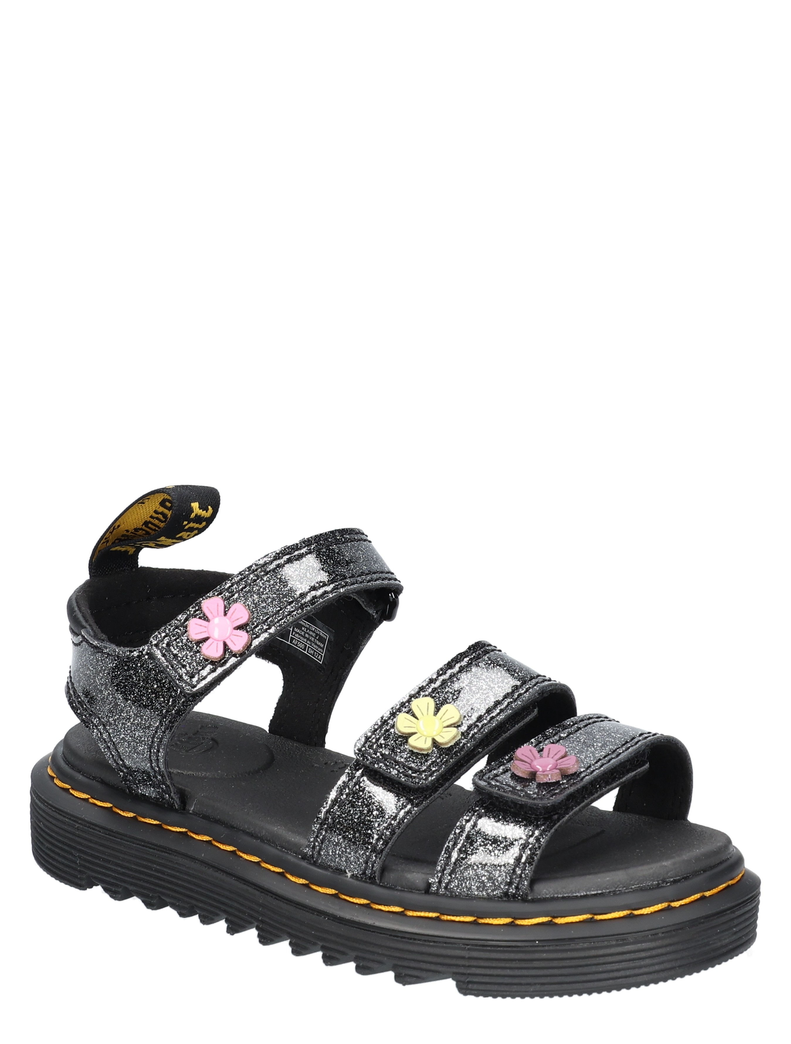 Dr. Martens - Klaire 31637038-31639038 Black Glitte - Meisjes - Sandalen - 49829_10_3