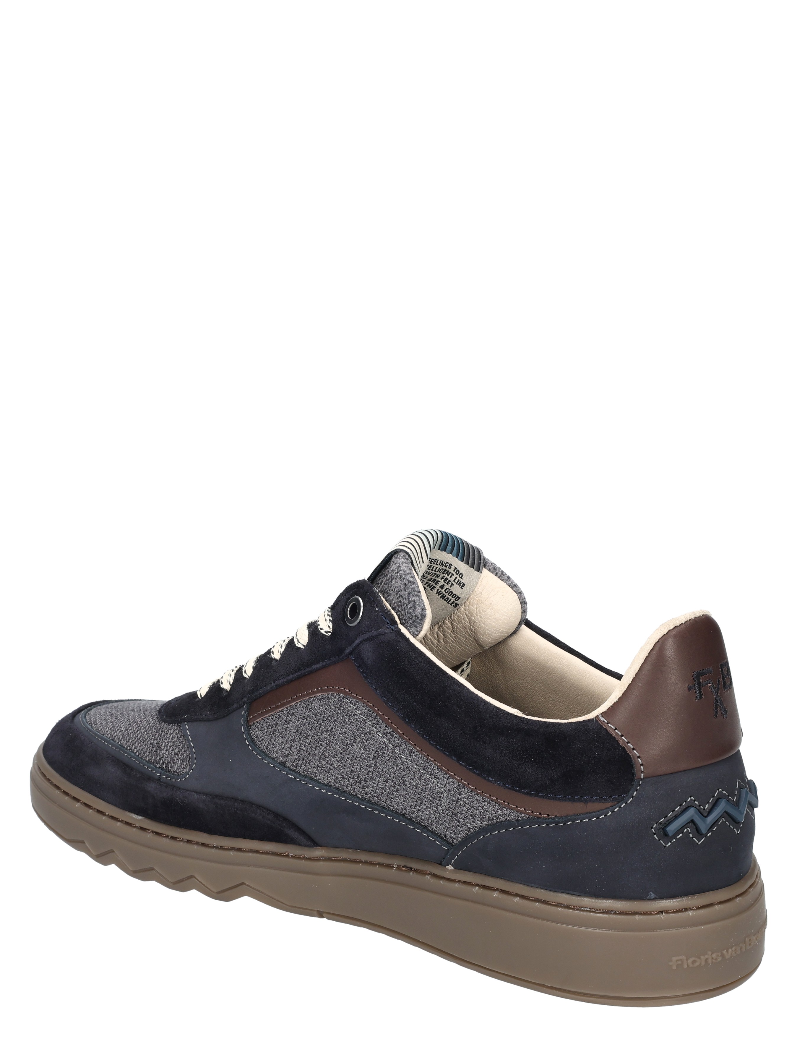 sneaker, navy, grijs, luxe, laarsachtige