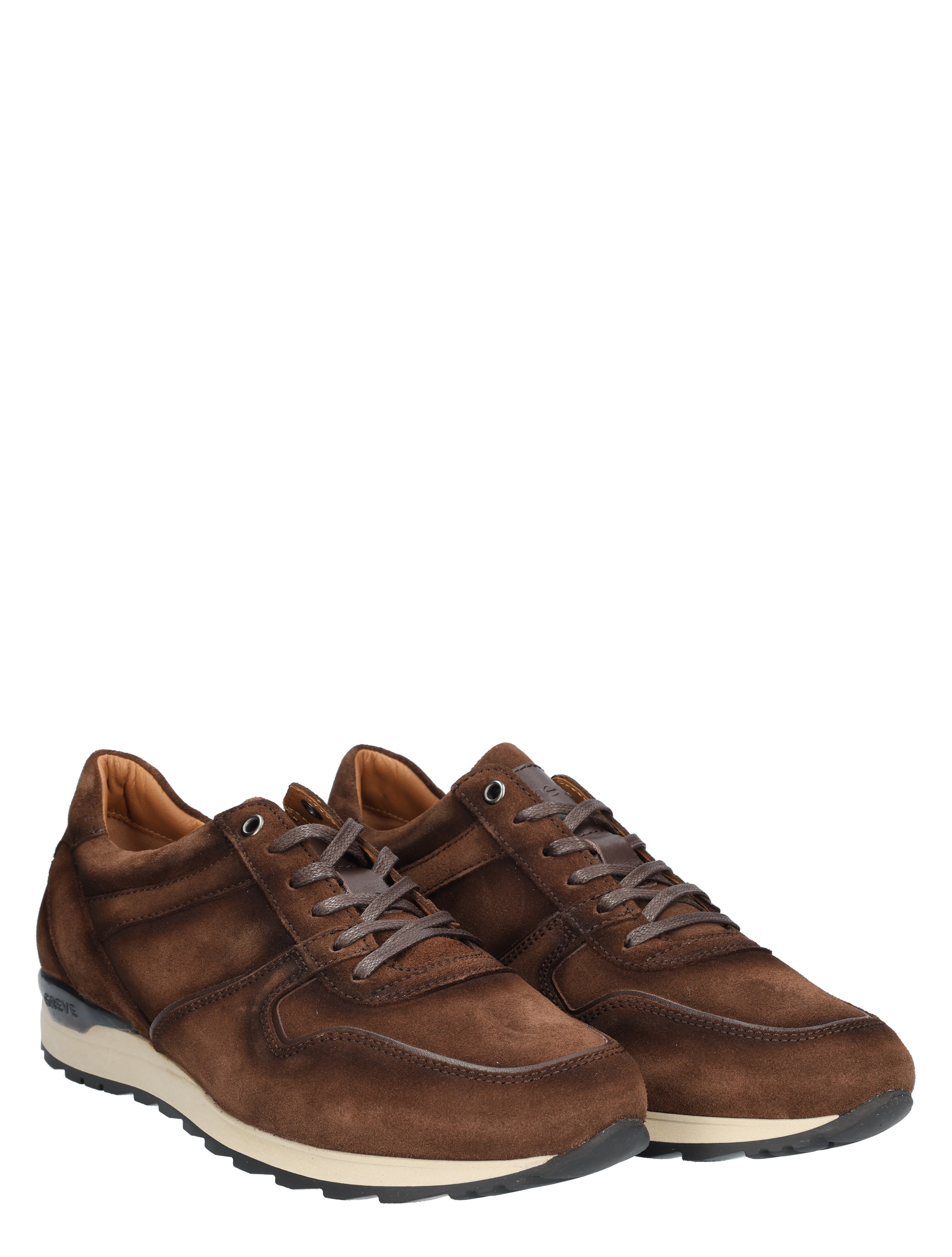 Greve - Fury 7234 35 2923 Brown - Heren - Veterschoenen - Casual Veterschoenen - 49154_22_5