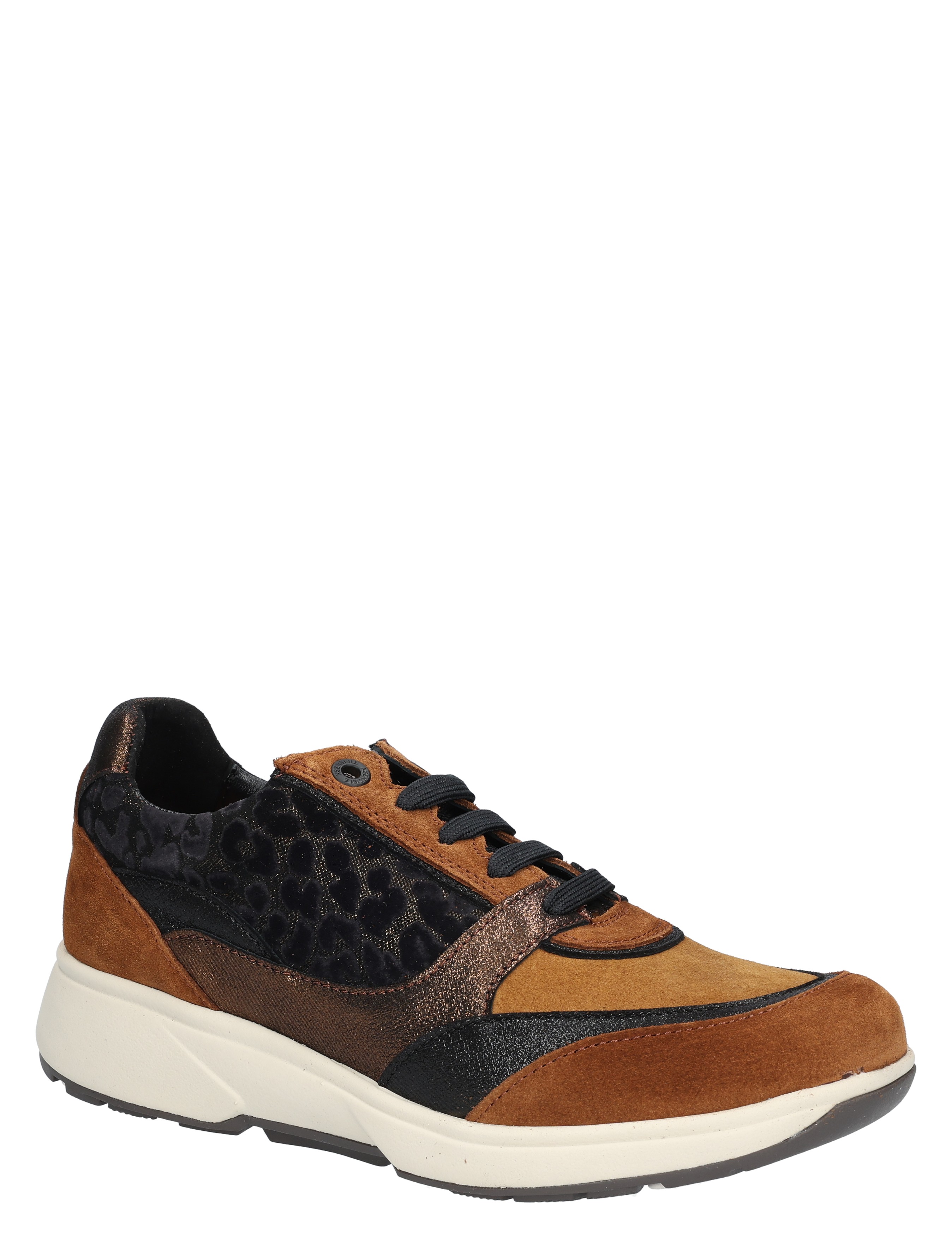 Xsensible - 30229.2 370 Cognac Combi H-Wijdte - Dames - Veterschoenen - Casual Veterschoenen - 49411_02_3