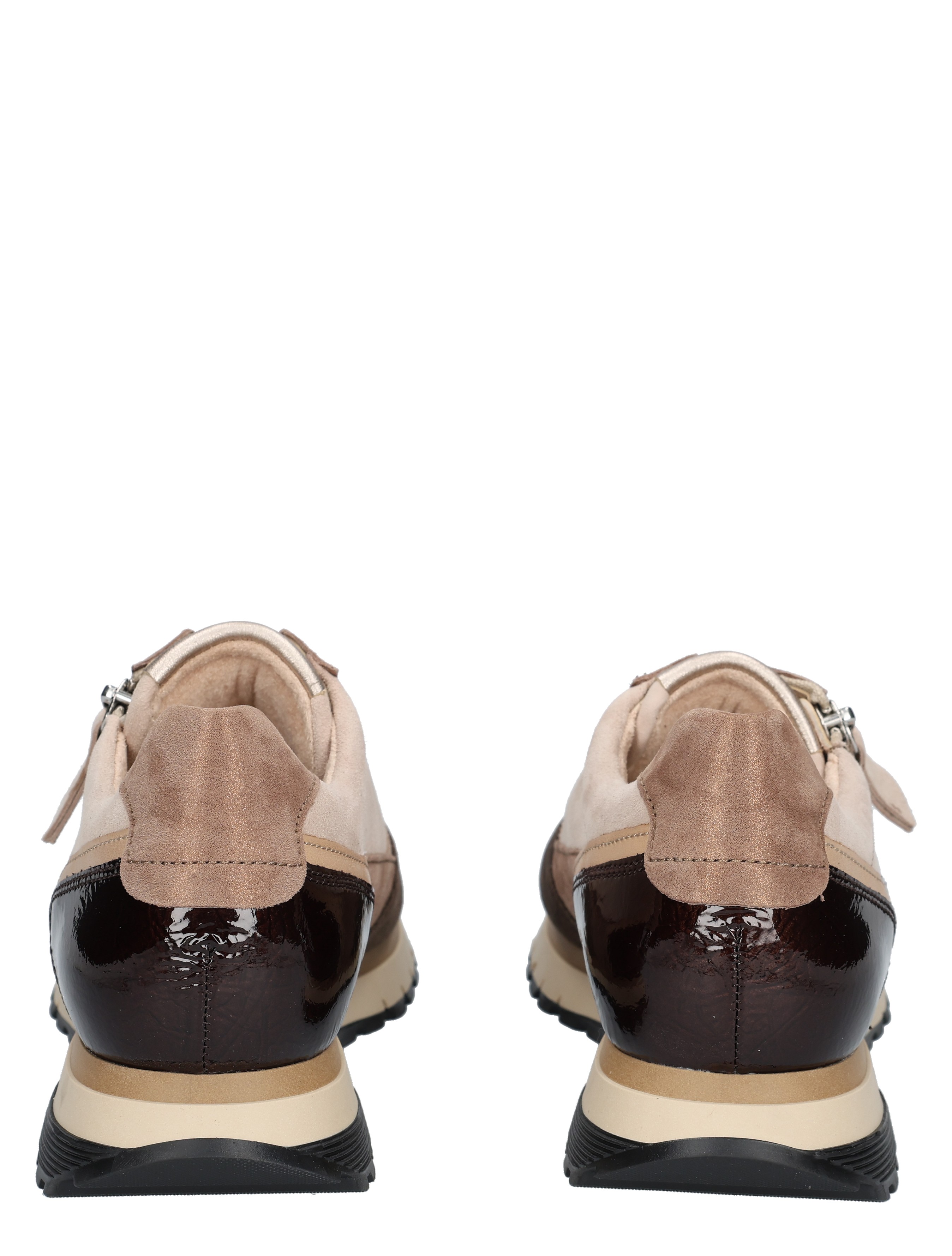 Gabor - 76.378.33 Oak Brown Combi H-Wijdte - Dames - Veterschoenen - Casual Veterschoenen - 48911_77_6