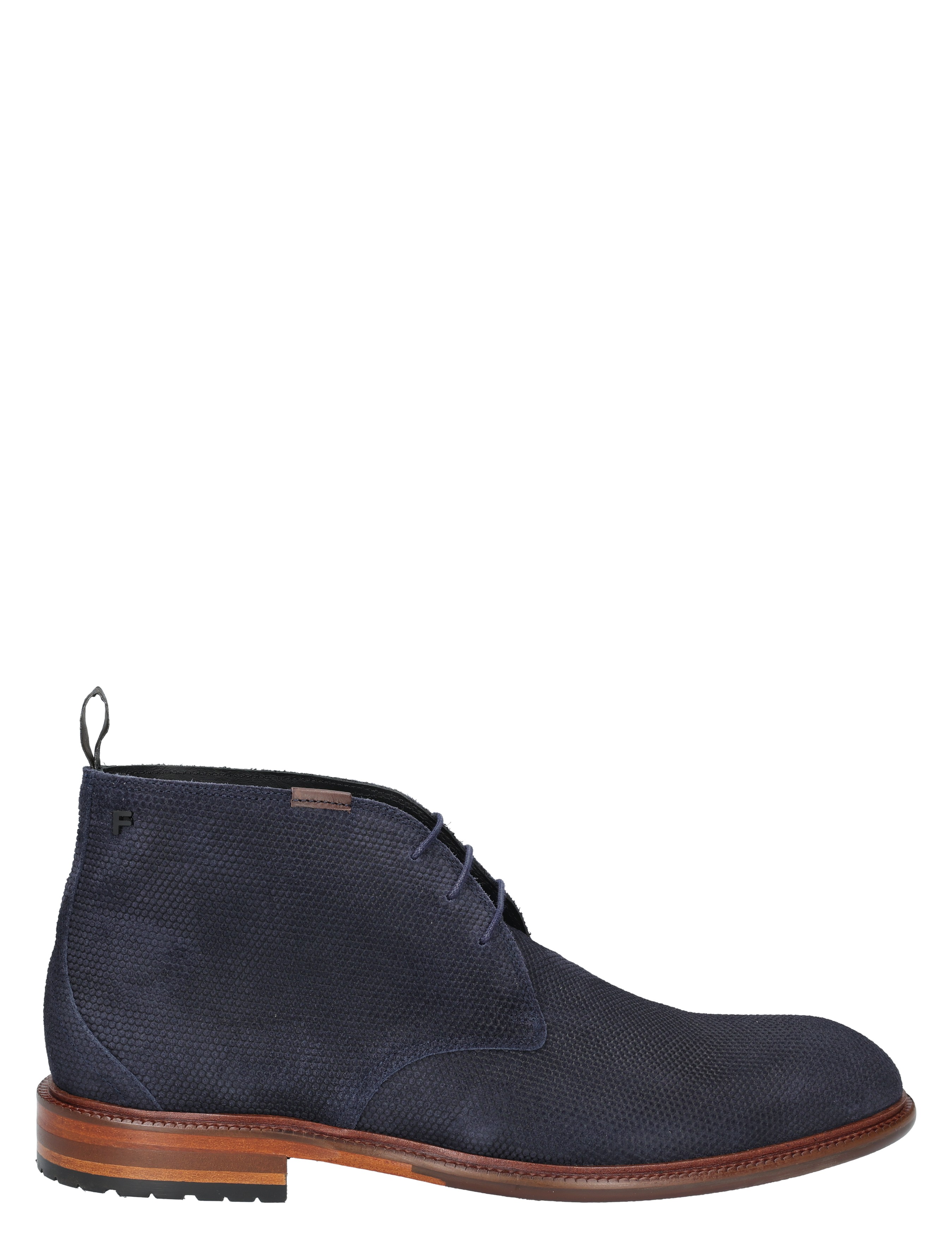 Floris van Bommel - De Normer SFM-50132 41-02 Dark Blue H-Wijdte - Heren - Boots - Veter Boots - 49317_33_1