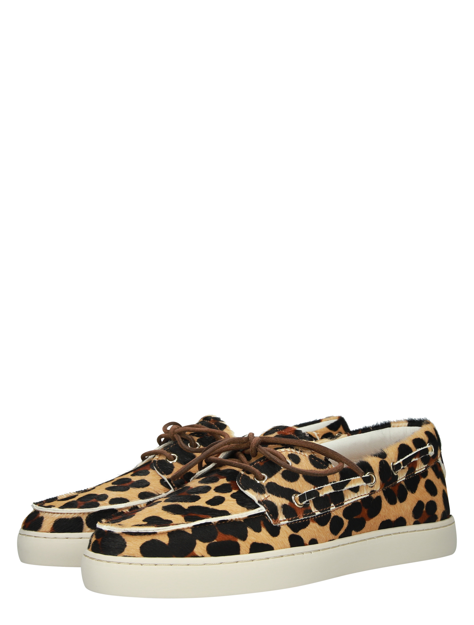 leopard, lederen, instapper, sneaker, model shoe