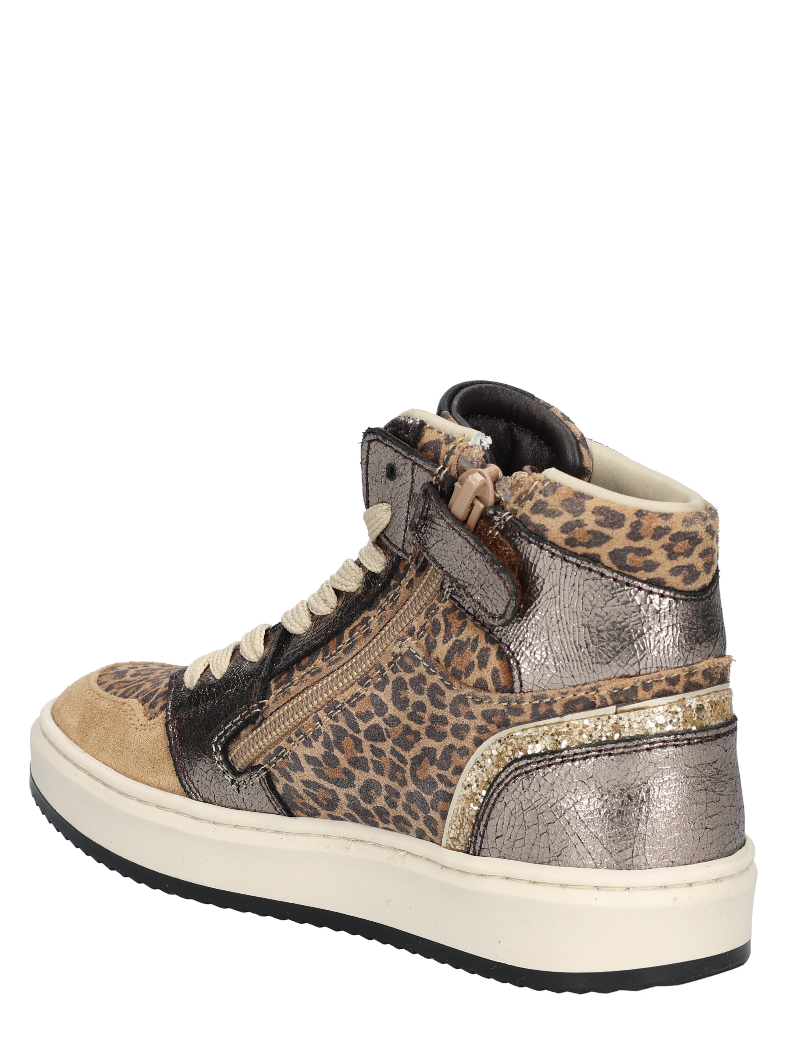 Hip - H1765 Natural Combi - Meisjes - Sneakers - Hoge Sneakers - 49272_22_4