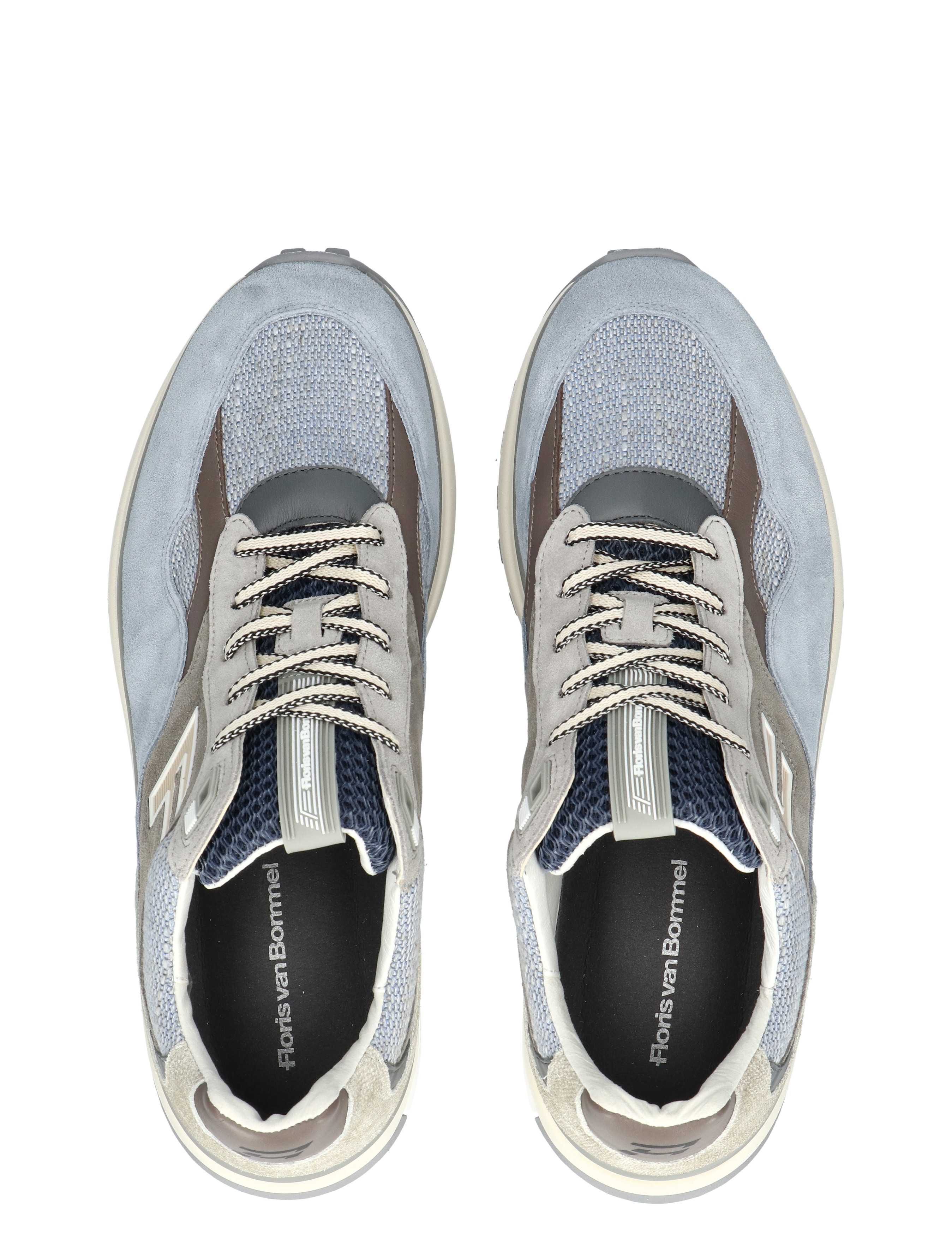 Floris van Bommel - De Gripper 10238 42-01 Light Blue G+ Wijdte - Heren - Lage Sneakers - Sneakers - 50663_33_8