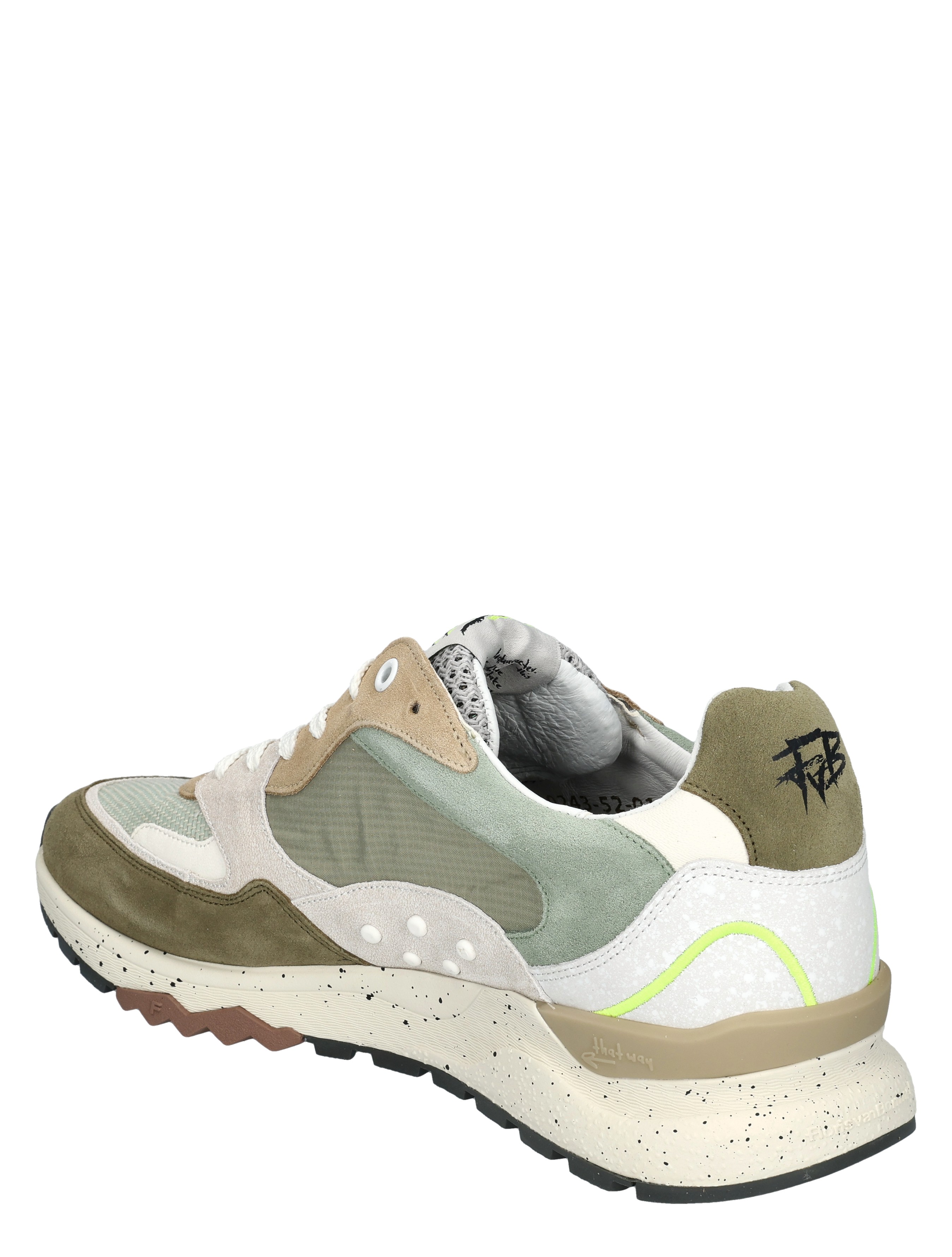 Floris van Bommel - De Treener 10243 52-01 Light Green G+ Wijdte - Heren - Lage Sneakers - Sneakers - 50662_66_4