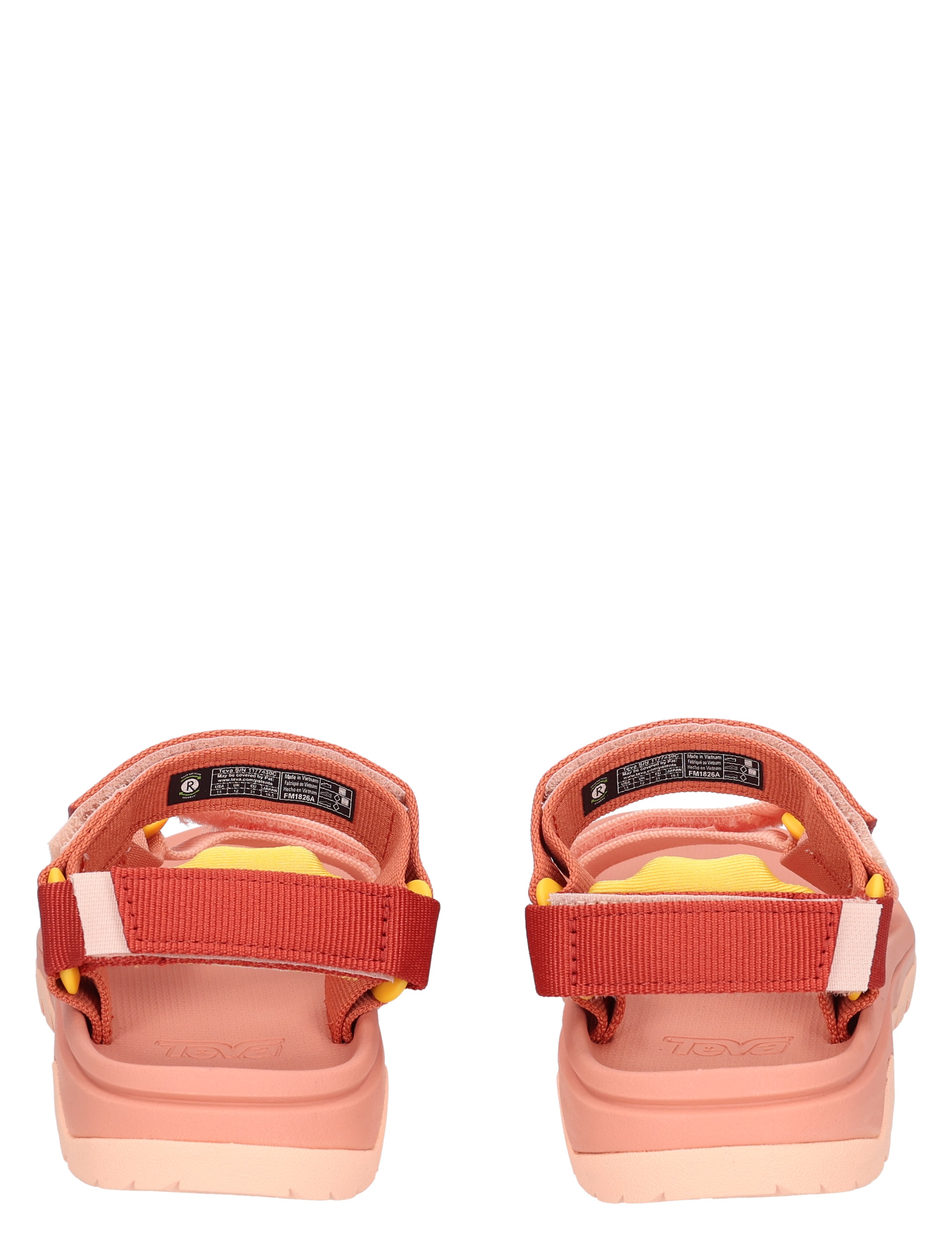 sandalen, zomer, sleevanvas, vuist, peach-pink