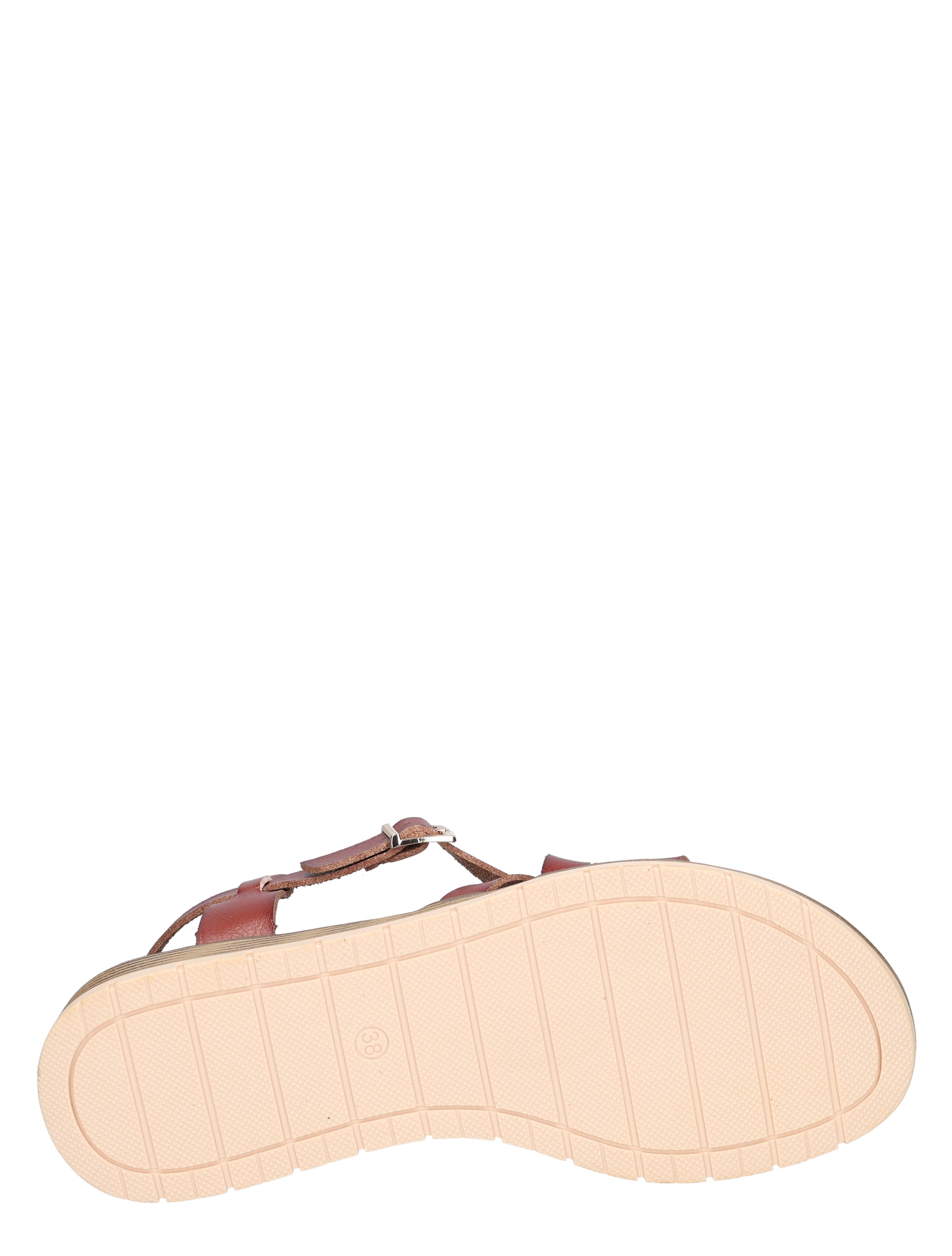 sandalen, sandals, leren, bruine sandal, wafelzool