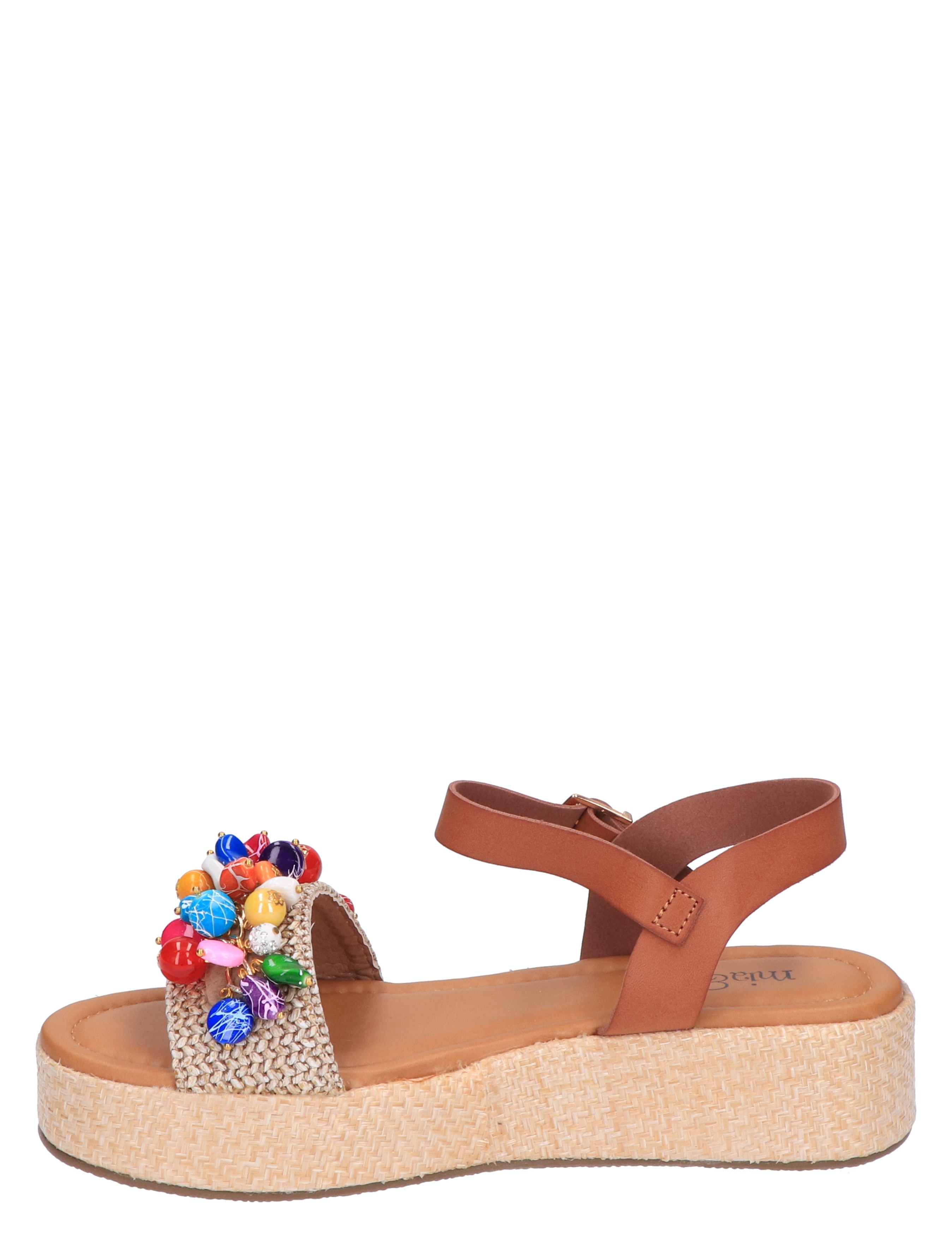 Lisa & Jo - Willeniek Brown Beige - Dames - Sandalettes - 47617_22_2