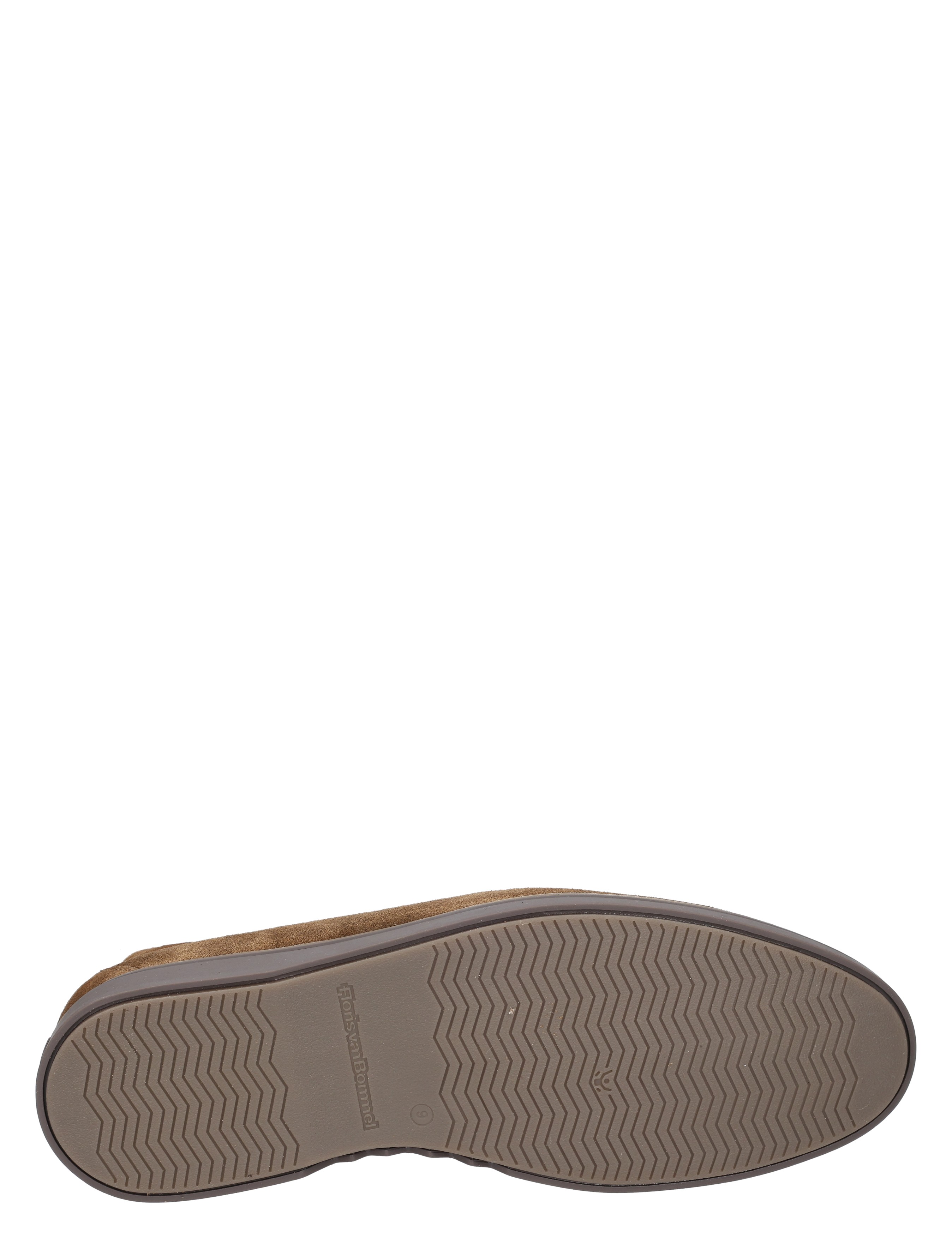 sneaker, laag-cut, buitenkant suède, vorklaag, zool met zigzagpatroon