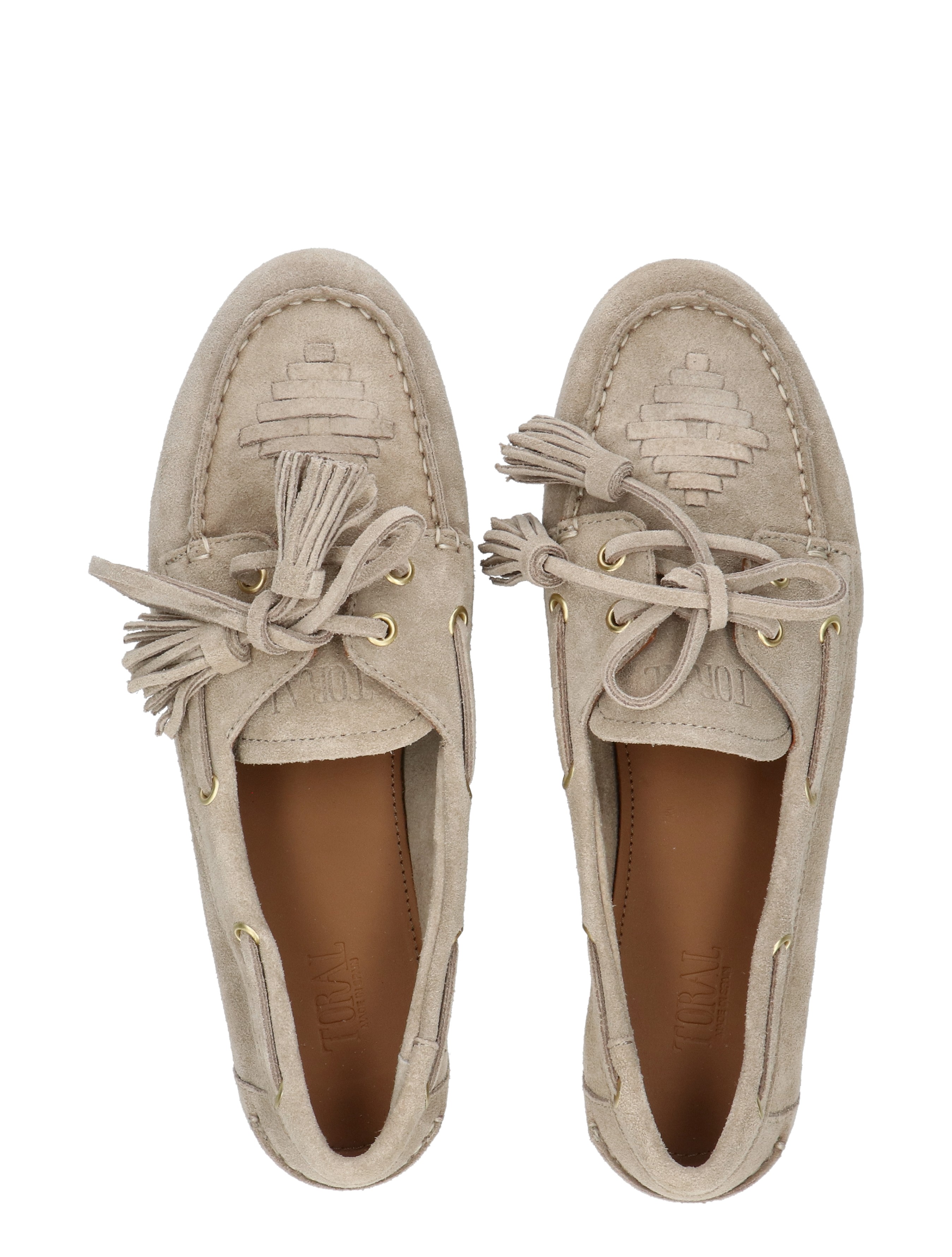 Toral Shoes - Shima Basket Sand - Dames - Loafers - 50652_77_7