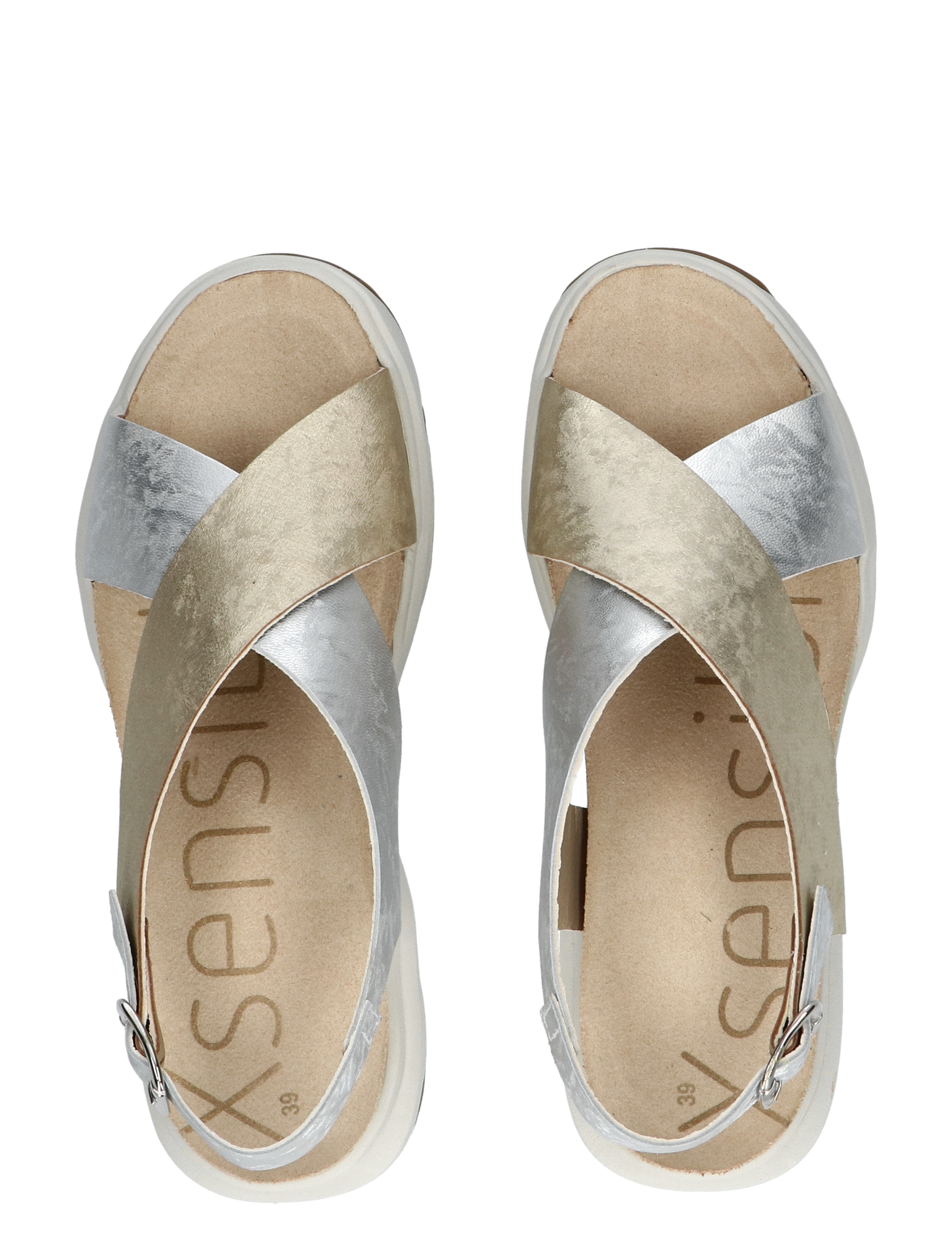 Xsensible - 30317.5 Corfu 915 Metallic Combi H-Wijdte - Dames - Sandalen - 47535_53_7