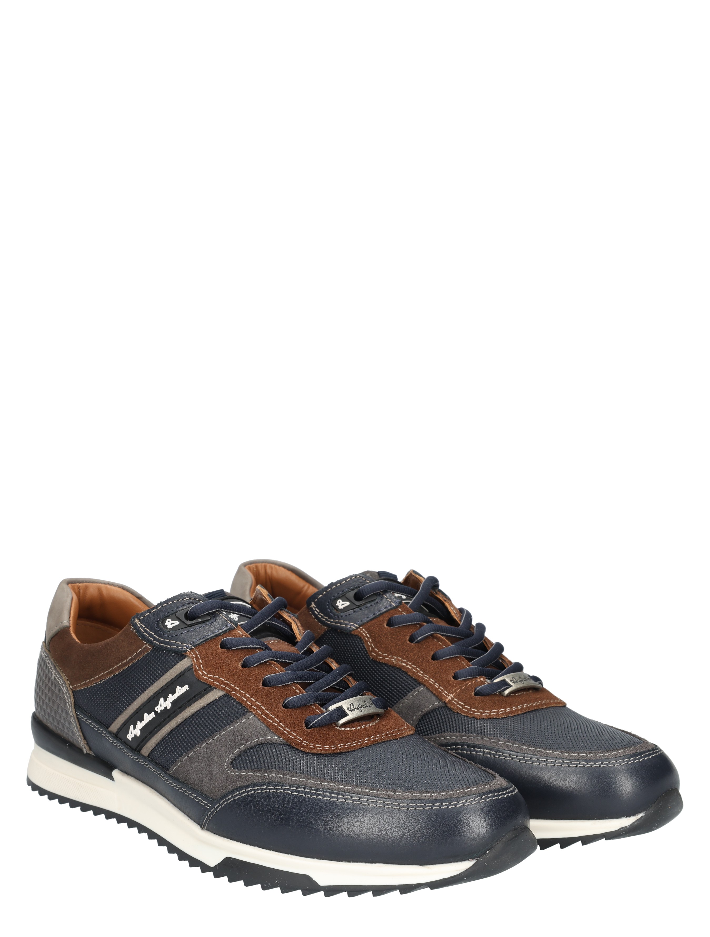Australian - Filmon Blue Brown Grey - Heren - Veterschoenen - Casual Veterschoenen - 48941_32_5