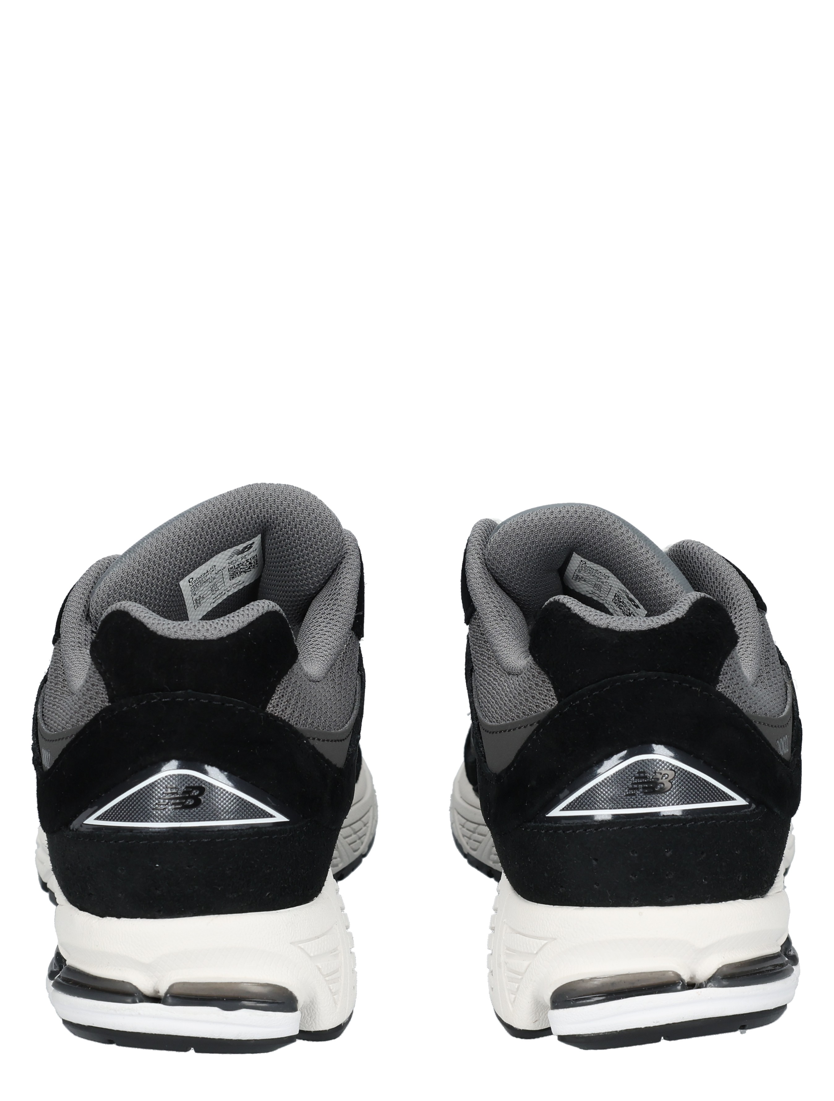 sneakers, hoge hak, zwarte stukken, grijze band, katoenen zool?