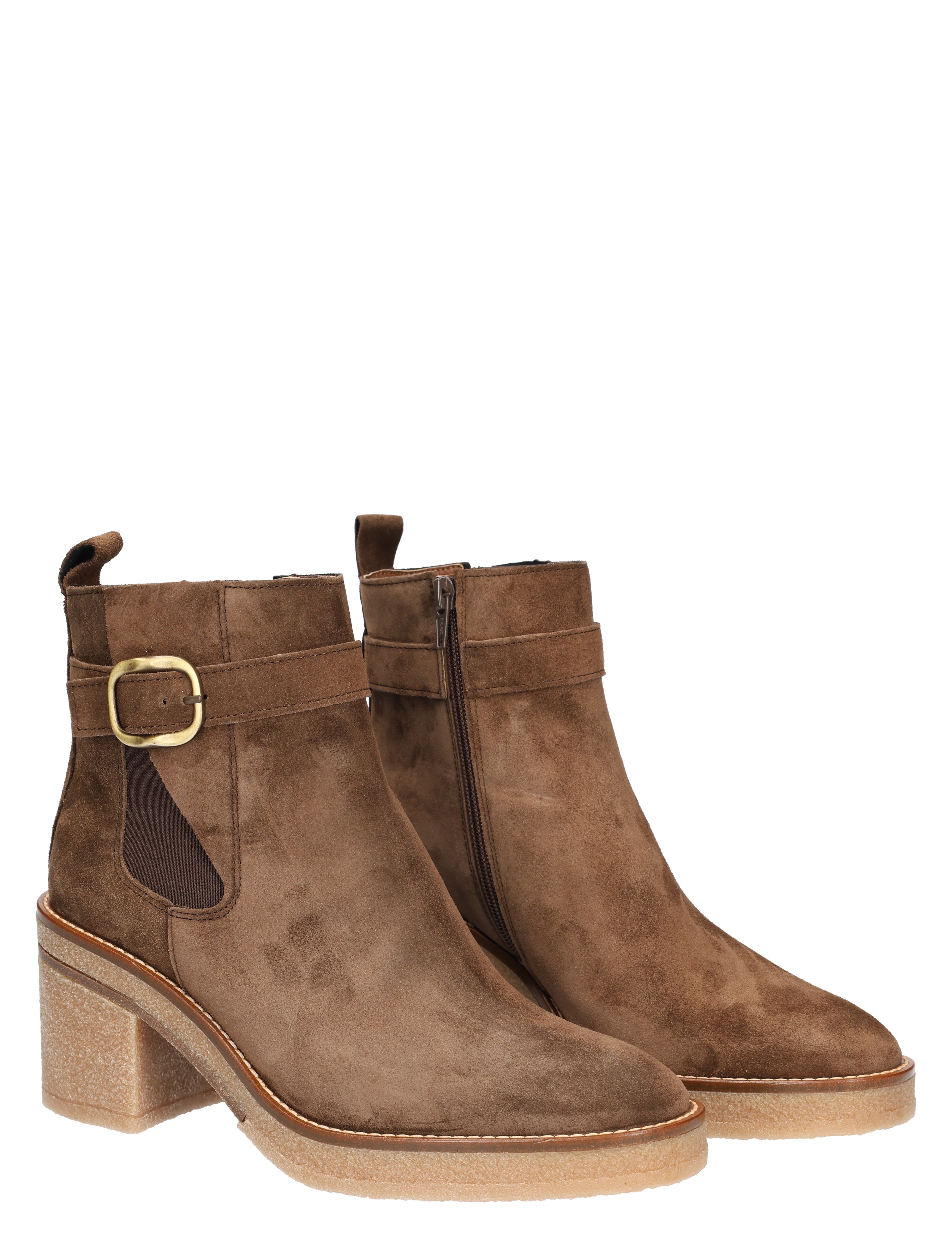 Alpe - 5465 Brown - Dames - Boots - Enkellaarsjes - 49319_22_5