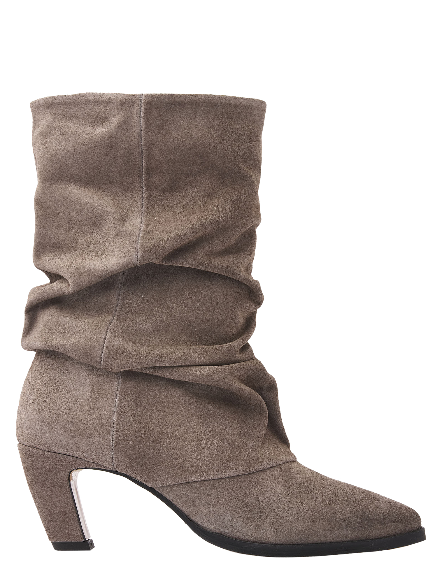 VIA VAI - 62492 Elisa Palmer Grey - Dames - Boots - Lange Laarzen - 52907_99_1