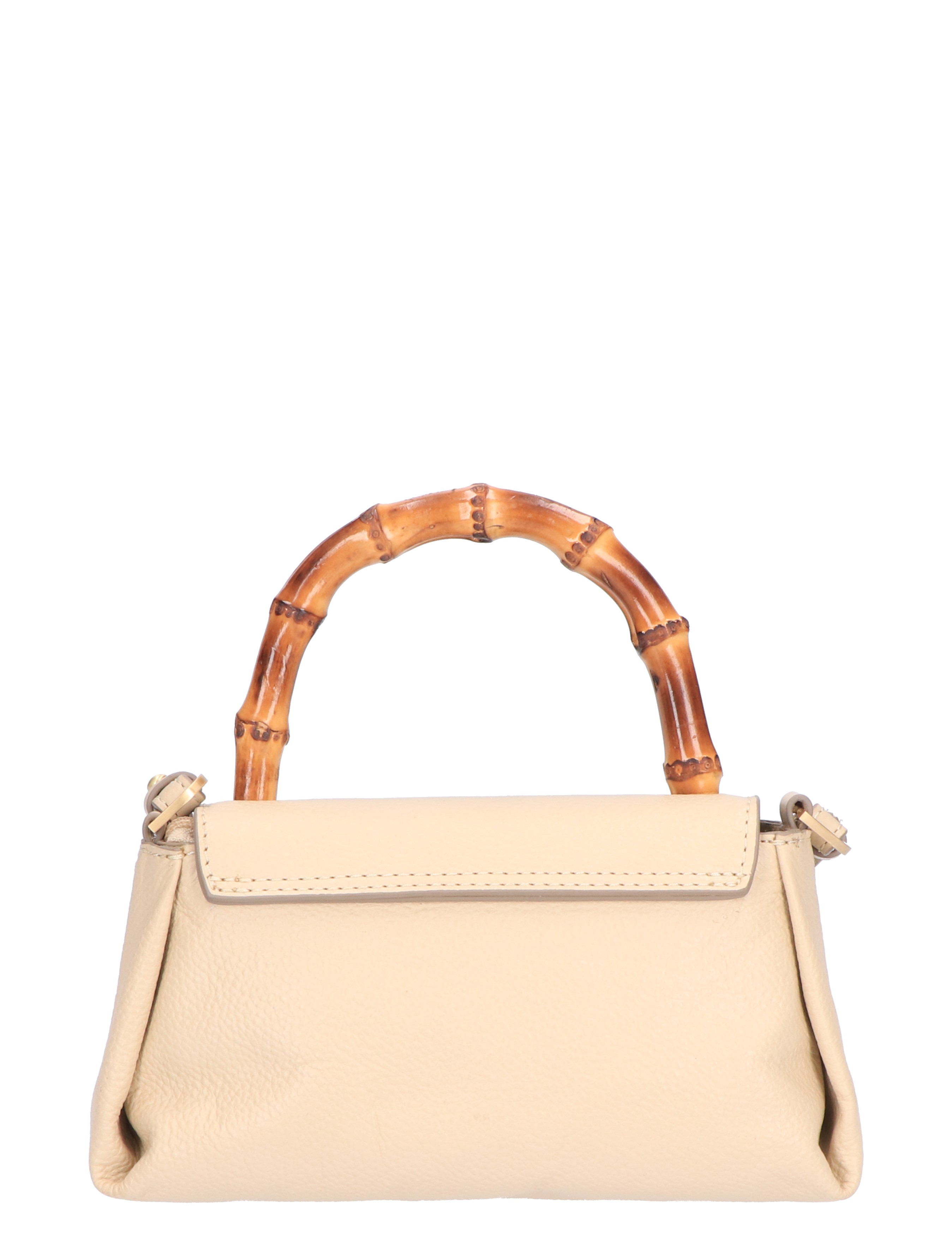 LouLou Essentiels - Bamboo Mae G.013 Beige Gold - Dames - Handtassen - 48064_77_4