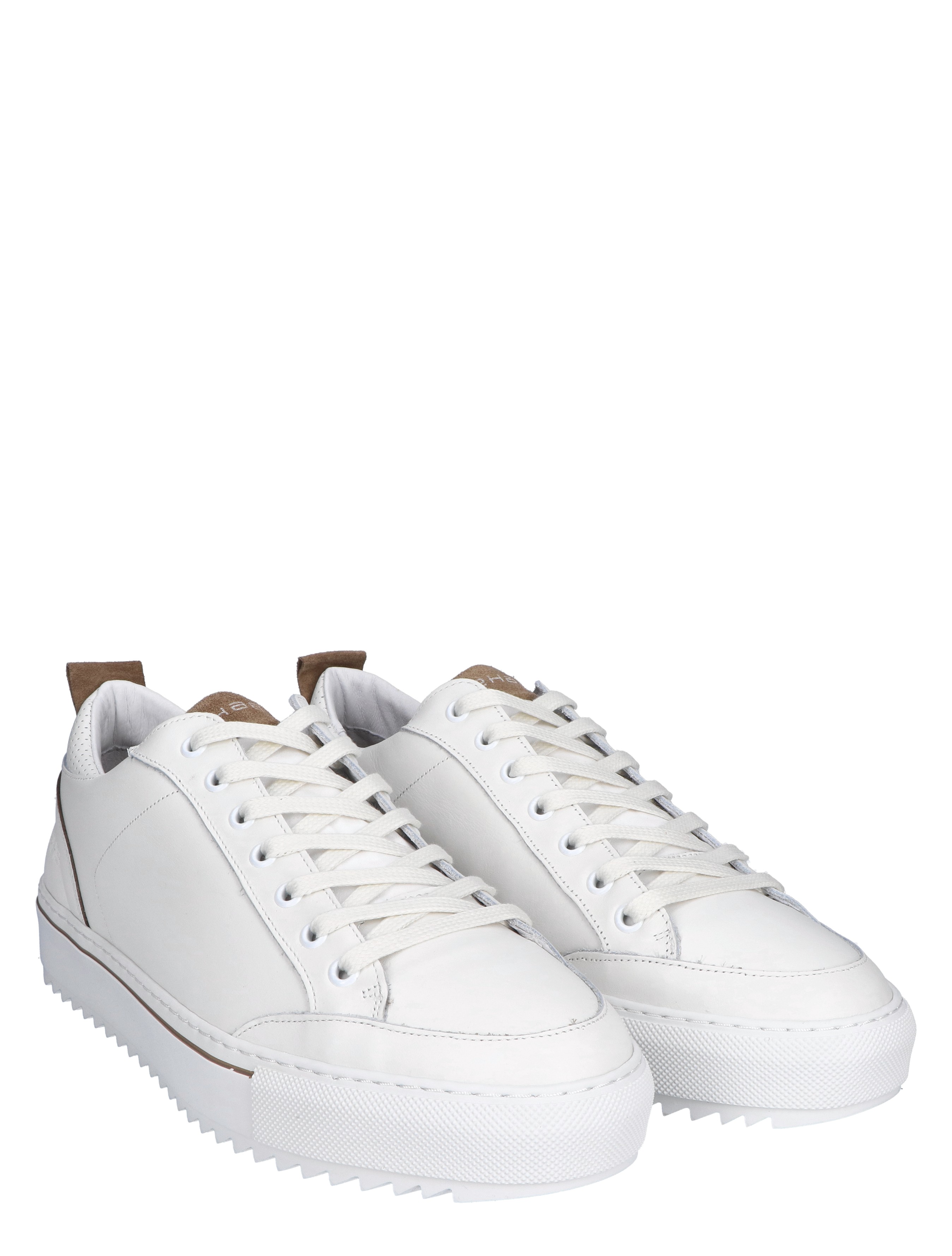 Rehab Footwear - Crash Leather White Khaki - Heren - Lage Sneakers - Sneakers - 48991_88_5