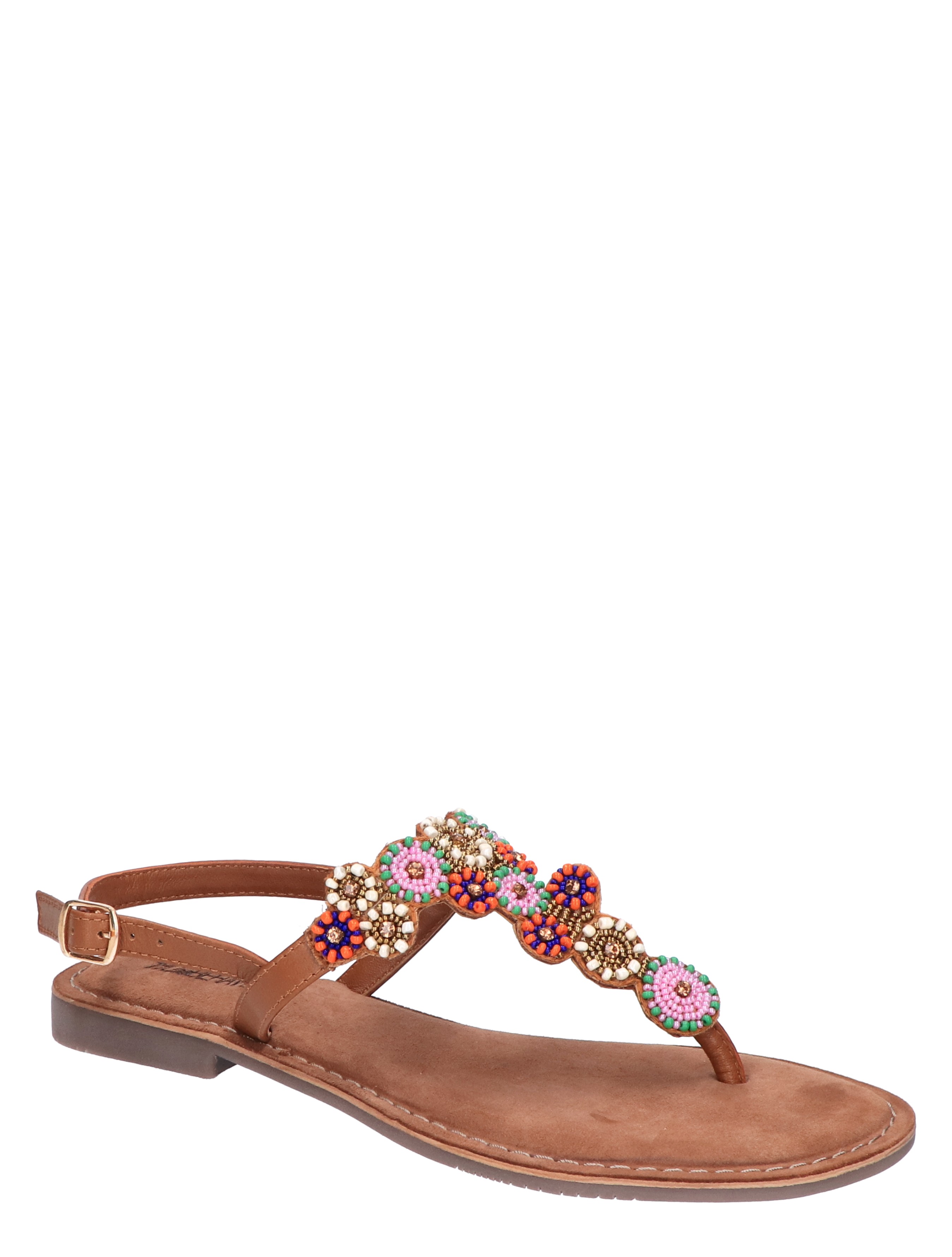Miss Behave - Wisal Tan Multi Color - Dames - Sandalen - 47623_22_4