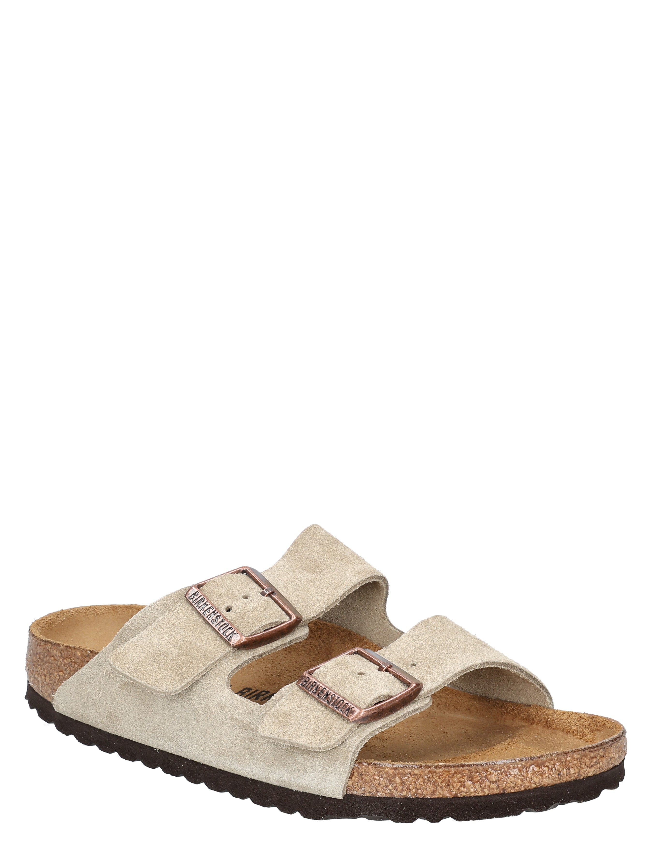 sandalen, dubbelband, sleek, wierdezacht, birkenstock-inspired