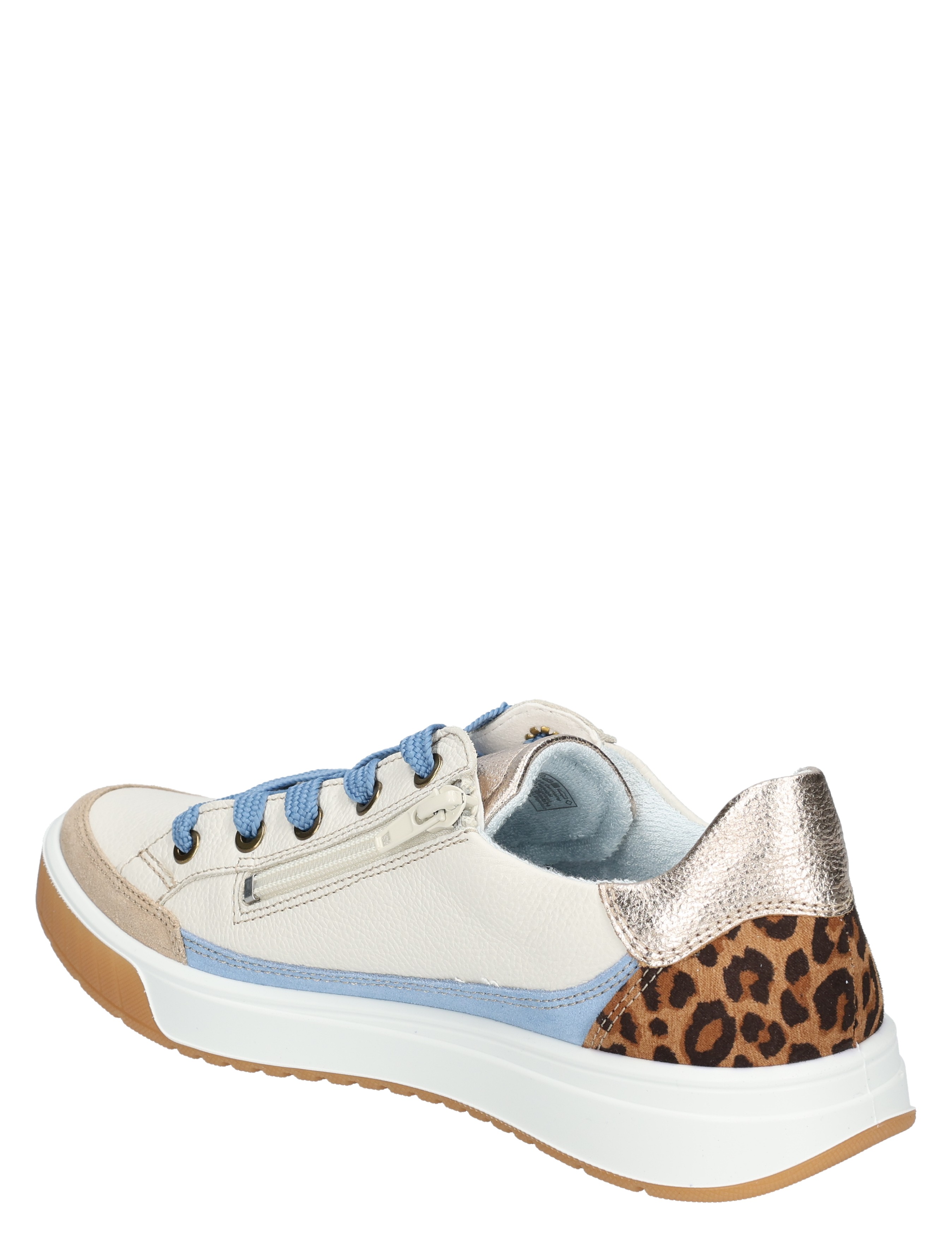 Ara - 12-50004-08 08 SAND,CREAM,NATUR,AZZURO - Dames - Veterschoenen - Casual Veterschoenen - 50441_82_4