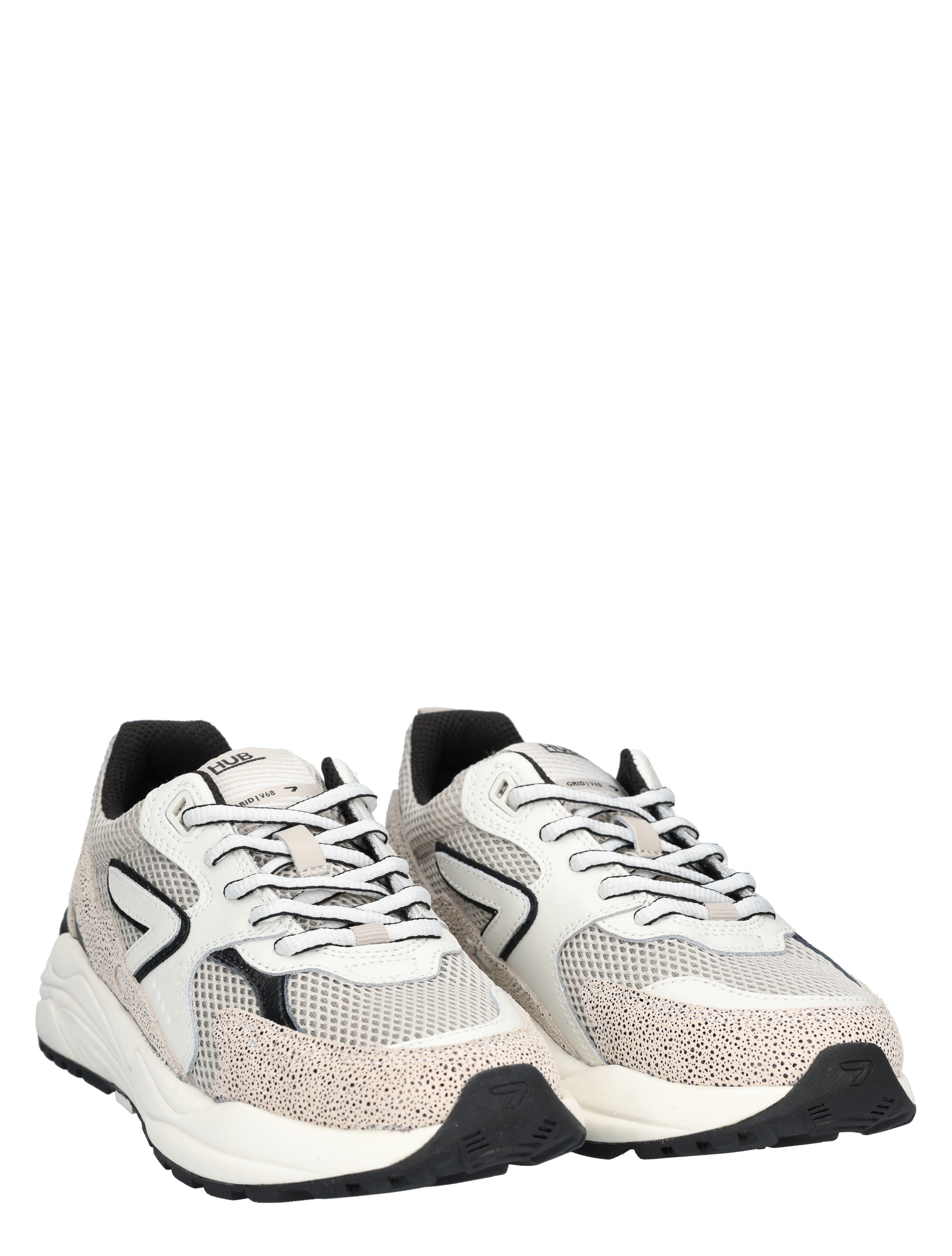 Hub Footwear - Grid Women Light Bone - Sneakers - Dames - Lage Sneakers - 48468_77_5