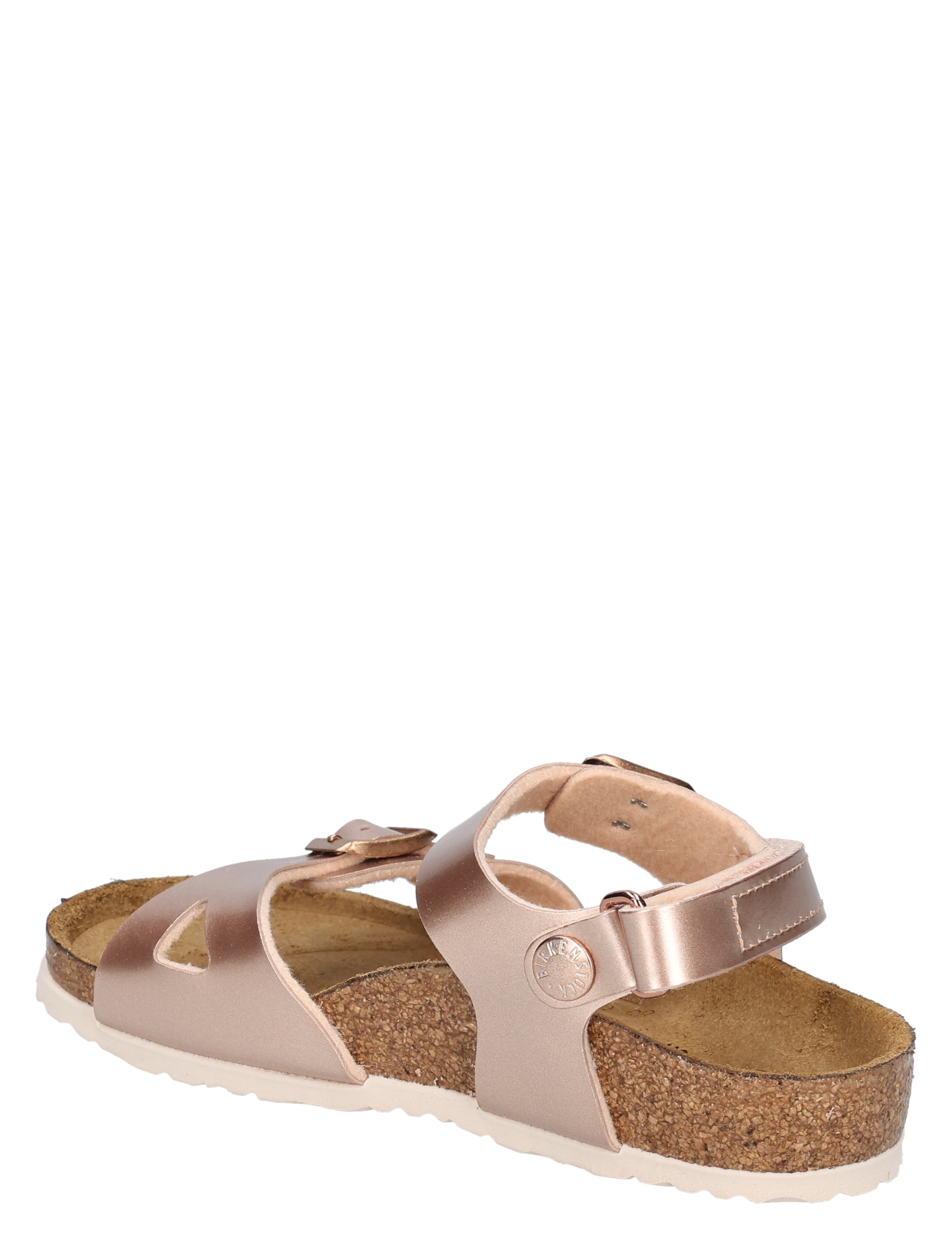 Birkenstock - Rio Kids Birko Flor Metallic Copper Narrow - Meisjes - Sandalen - 50691_48_4