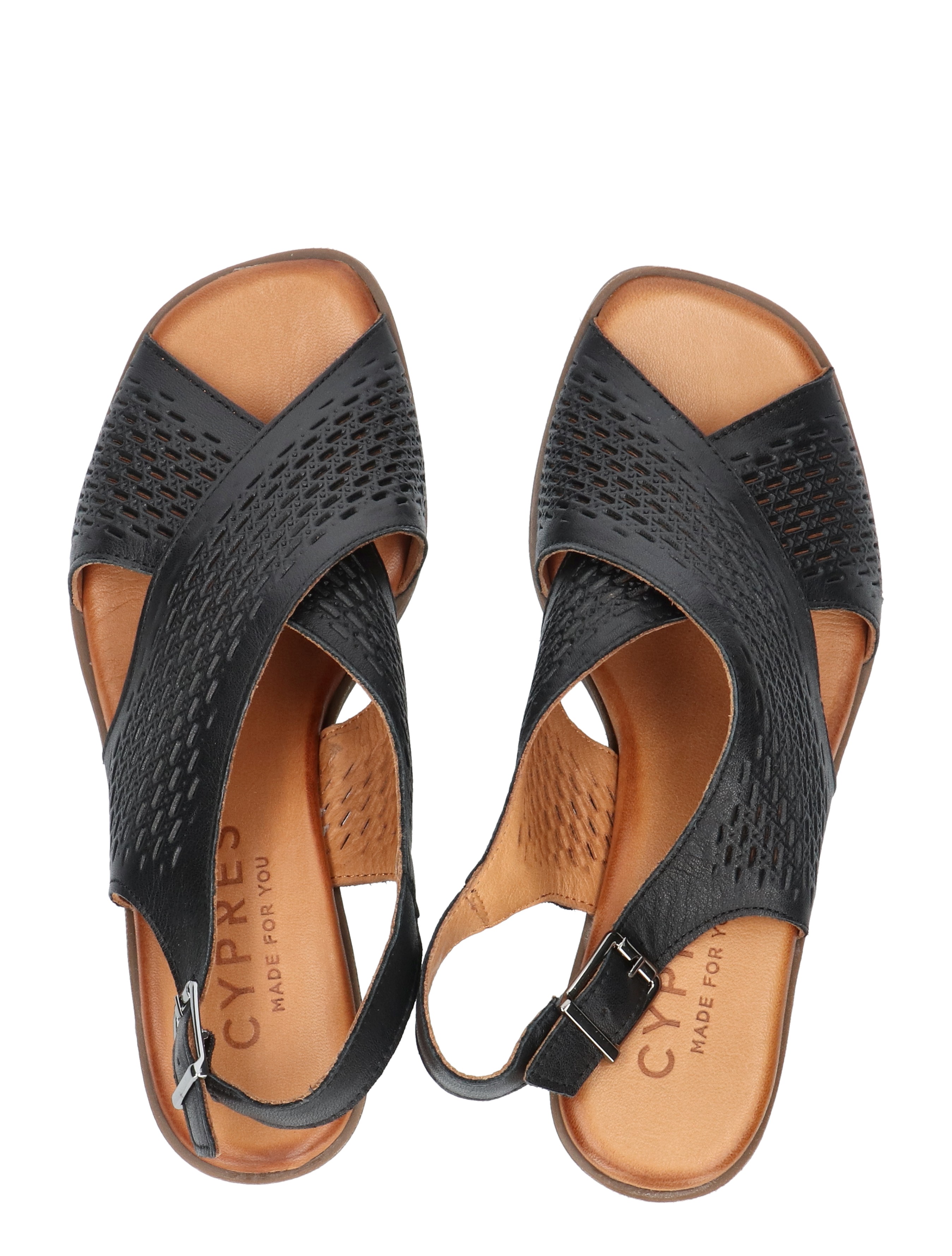 Cypres - Zanna 2616158 Black - Dames - Sandalettes - 50856_11_7