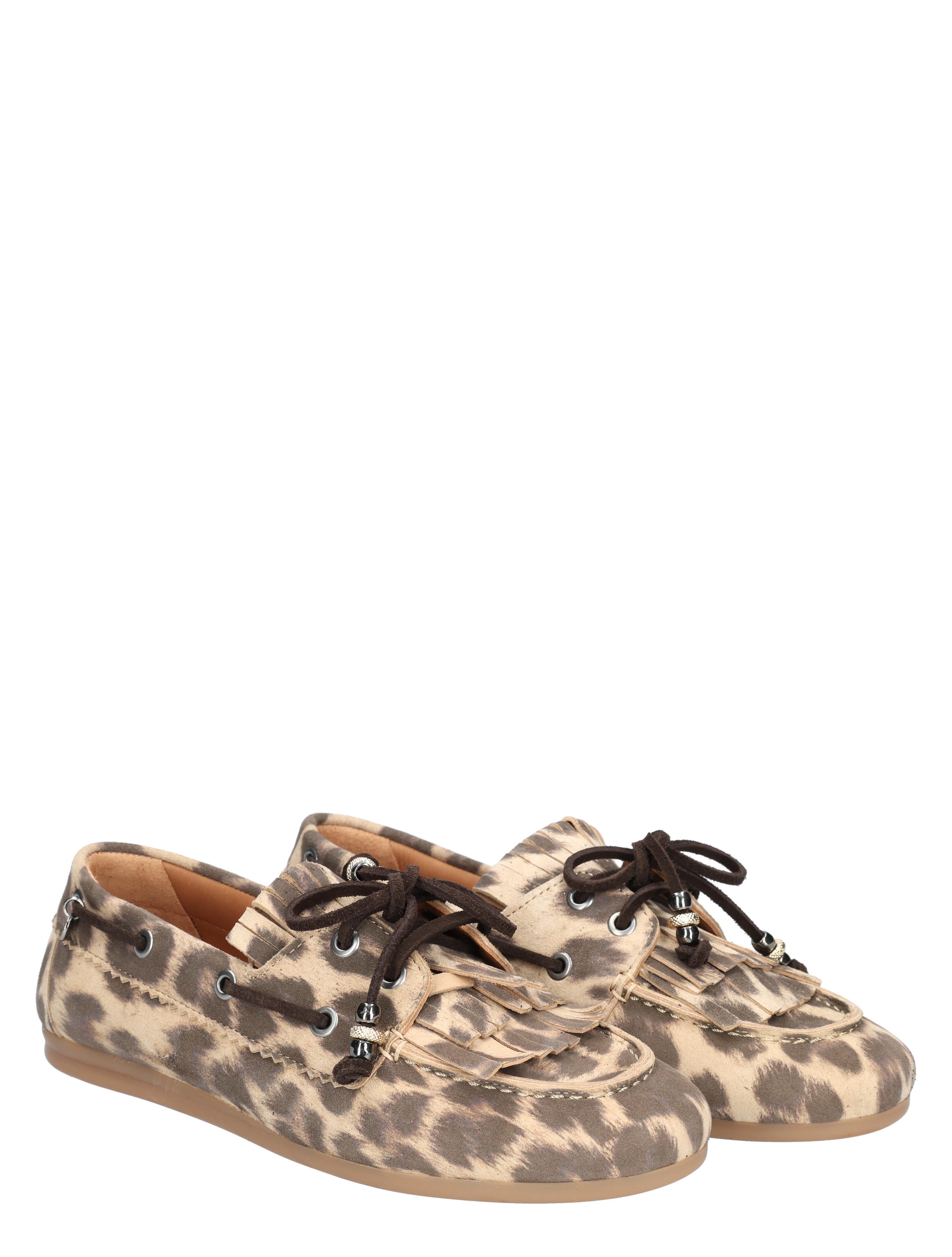 VIA VAI - June Loua 62374 03-315 Brown Leopard - Dames - Loafers - 49781_22_5