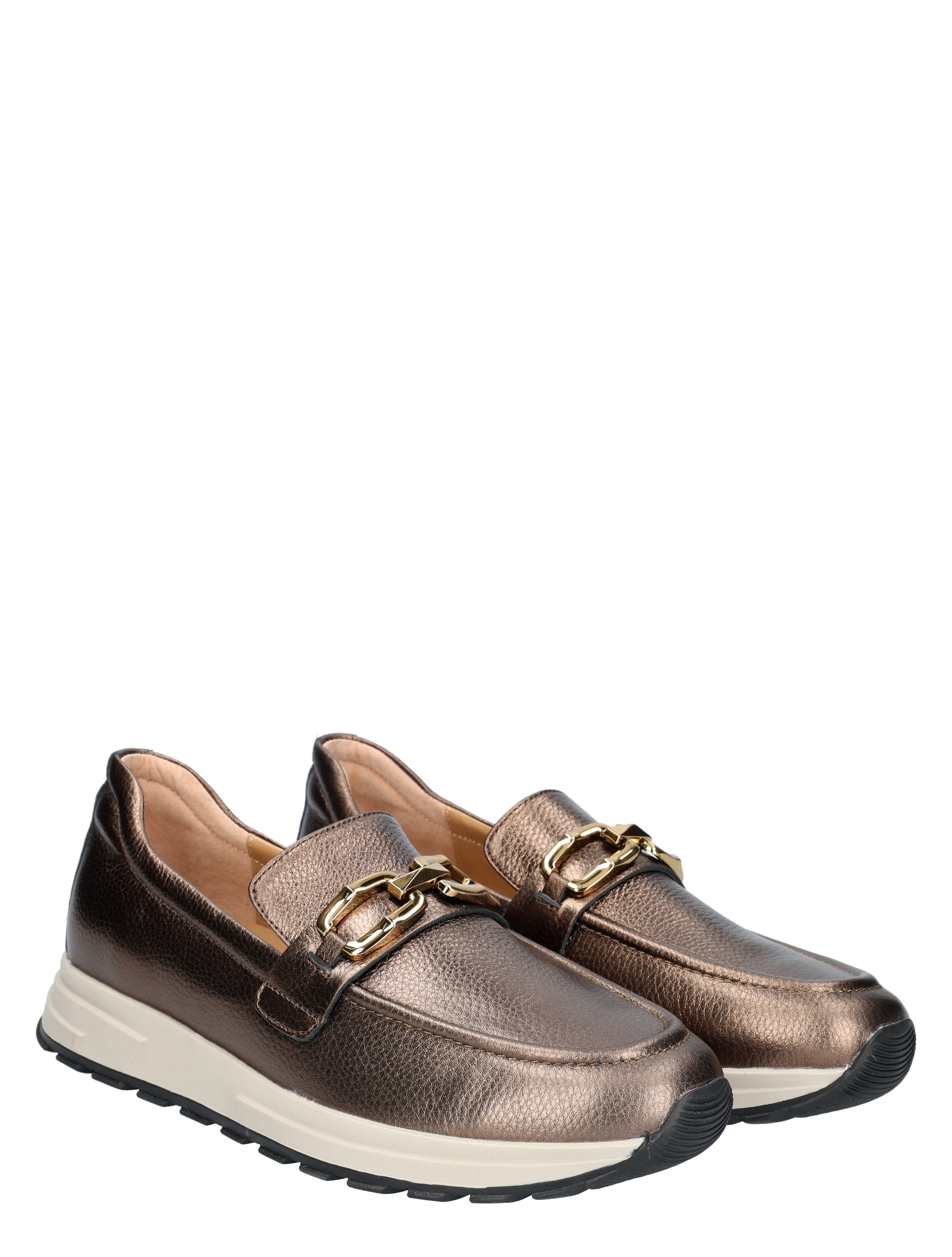 Rapid Soul - Yza 2545130 Bronze Leather - Dames - Loafers - 49472_53_5