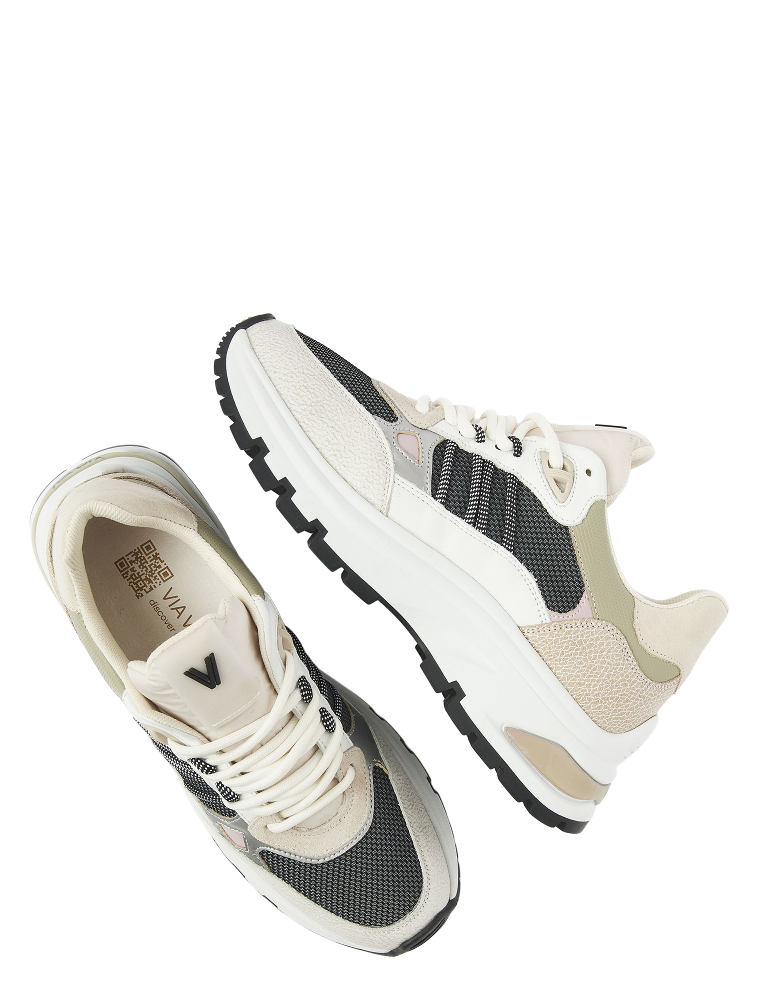 VIA VAI - 60048 Liz Dae 16-721 Cayenne Lilla - Sneakers - Dames - Lage Sneakers - 51322_71_4