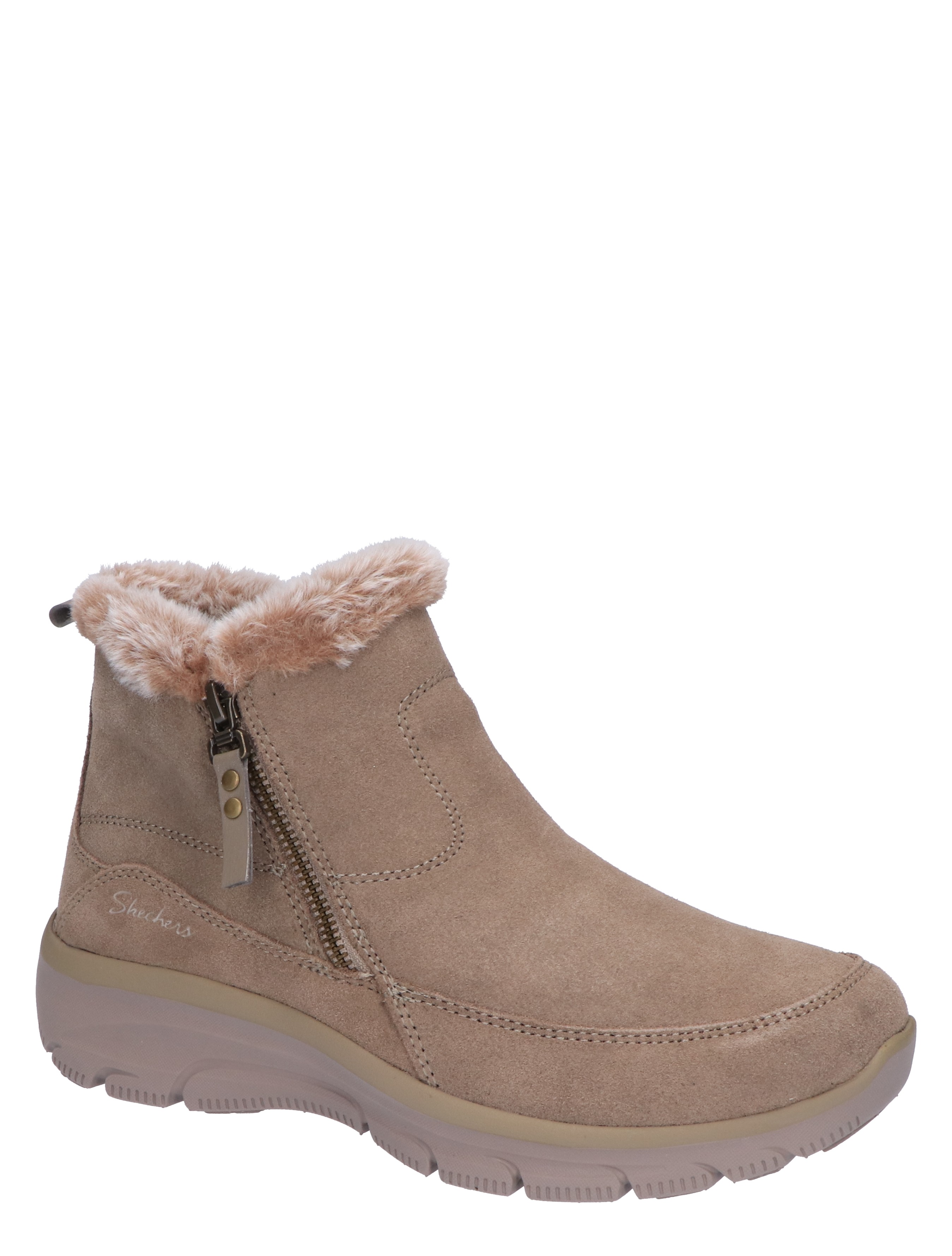 Relaxed Fit 3M Faux Fur Taupe