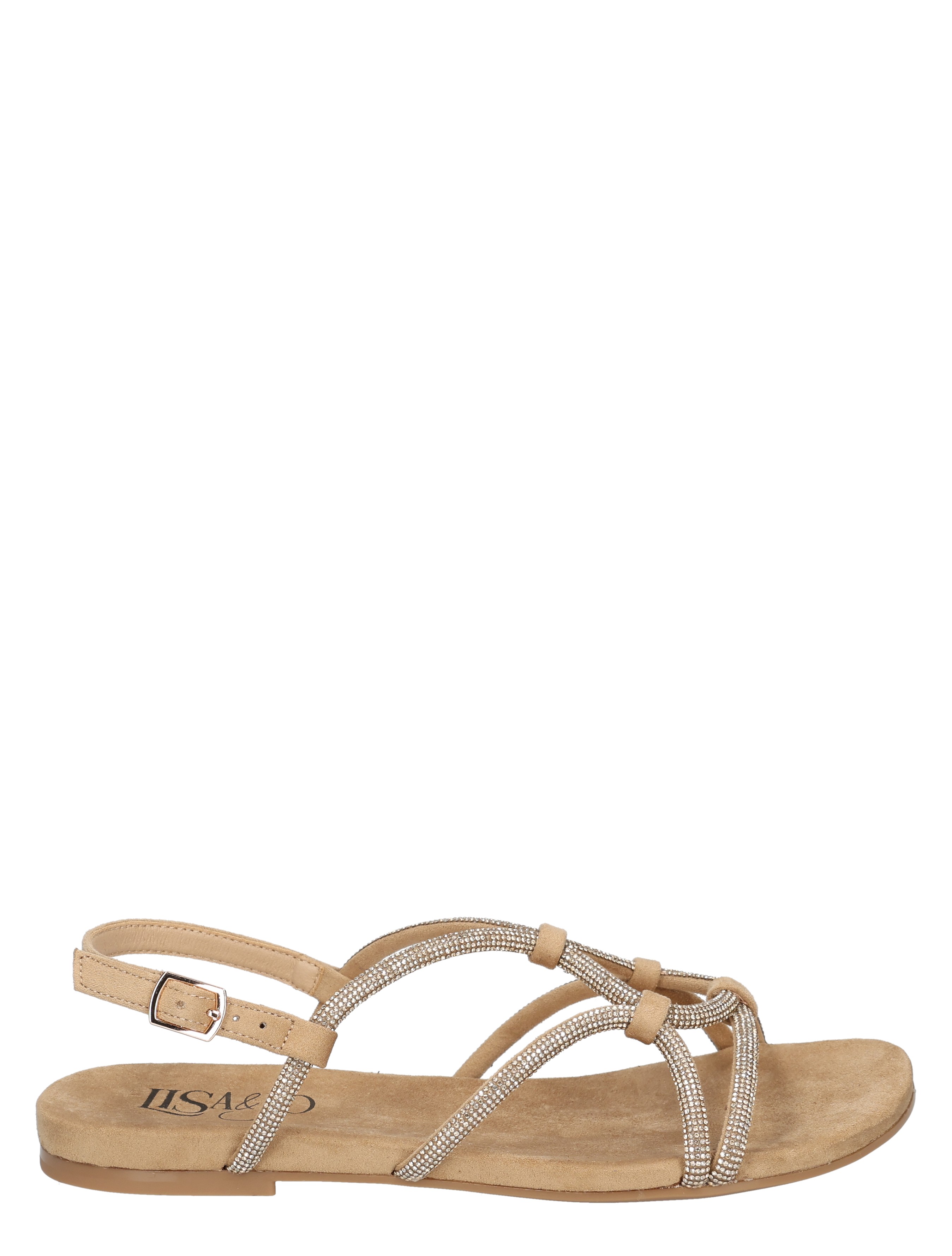Lisa & Jo - Zaila Beige - Dames - Sandalen - 50198_77_1