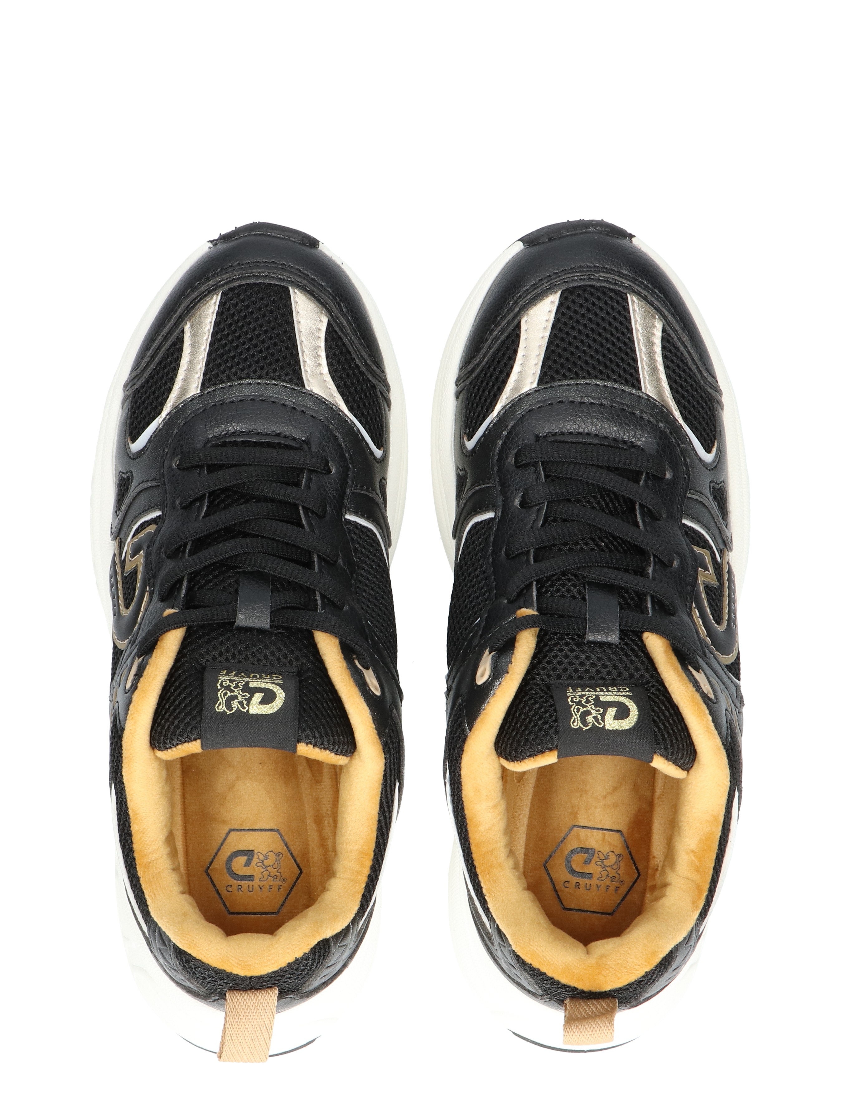 Cruyff - Marti CJG253080-960 Black Gold - Meisjes - Lage Sneakers - Sneakers - 48456_11_7