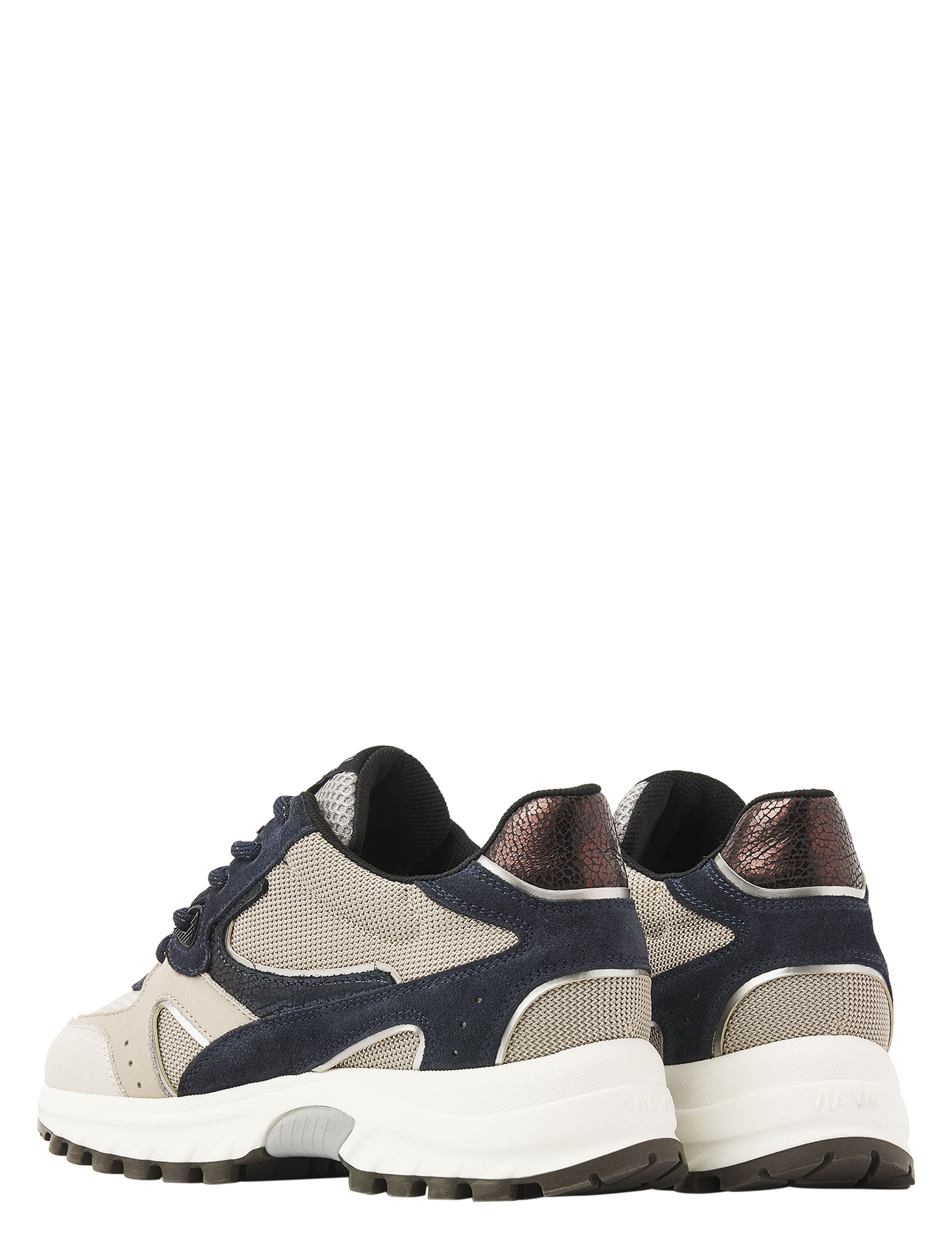 VIA VAI - Danae Vicky 62297 03-603 Beige - Sneakers - Dames - Lage Sneakers - 50061_77_3