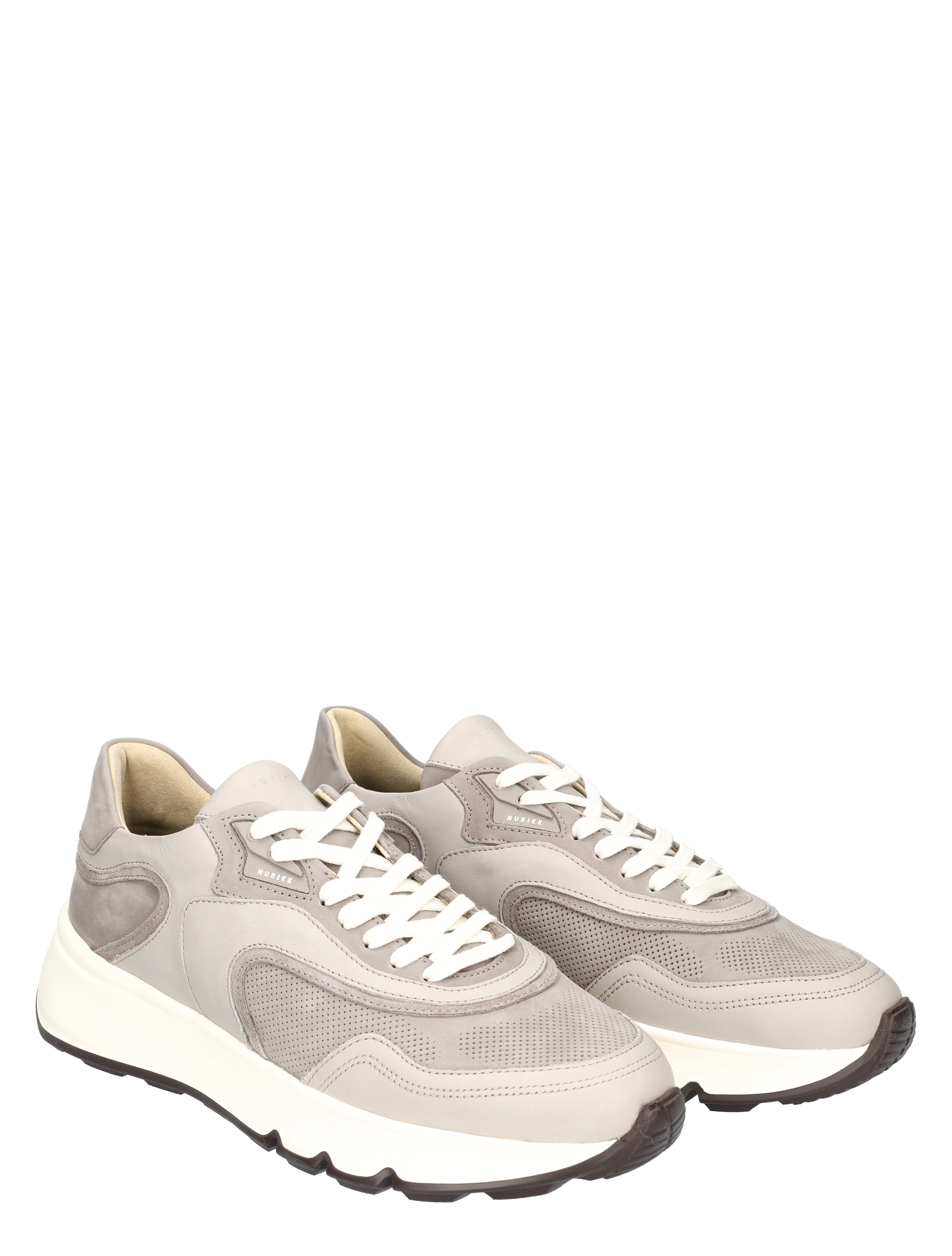 Nubikk - Luca Noa Men Grey Nubuck - Heren - Lage Sneakers - Sneakers - 51035_99_6