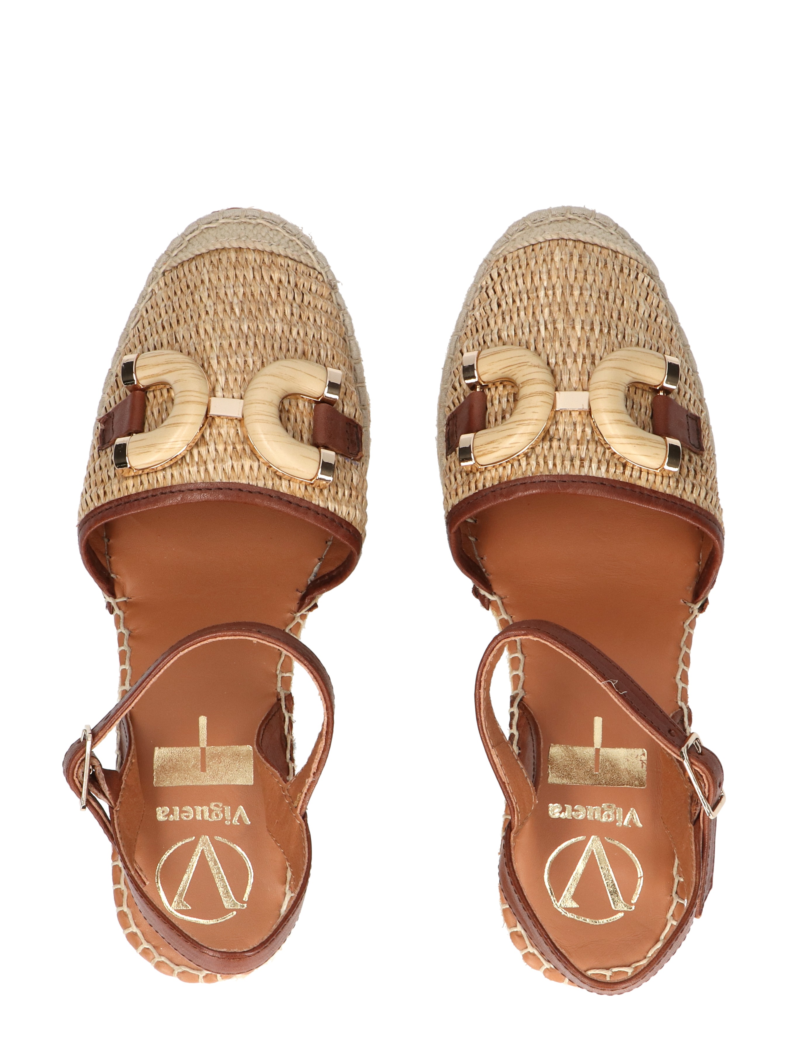 Viguera - 2206 Goa Natural - Dames - Sleehakken - 47491_77_7