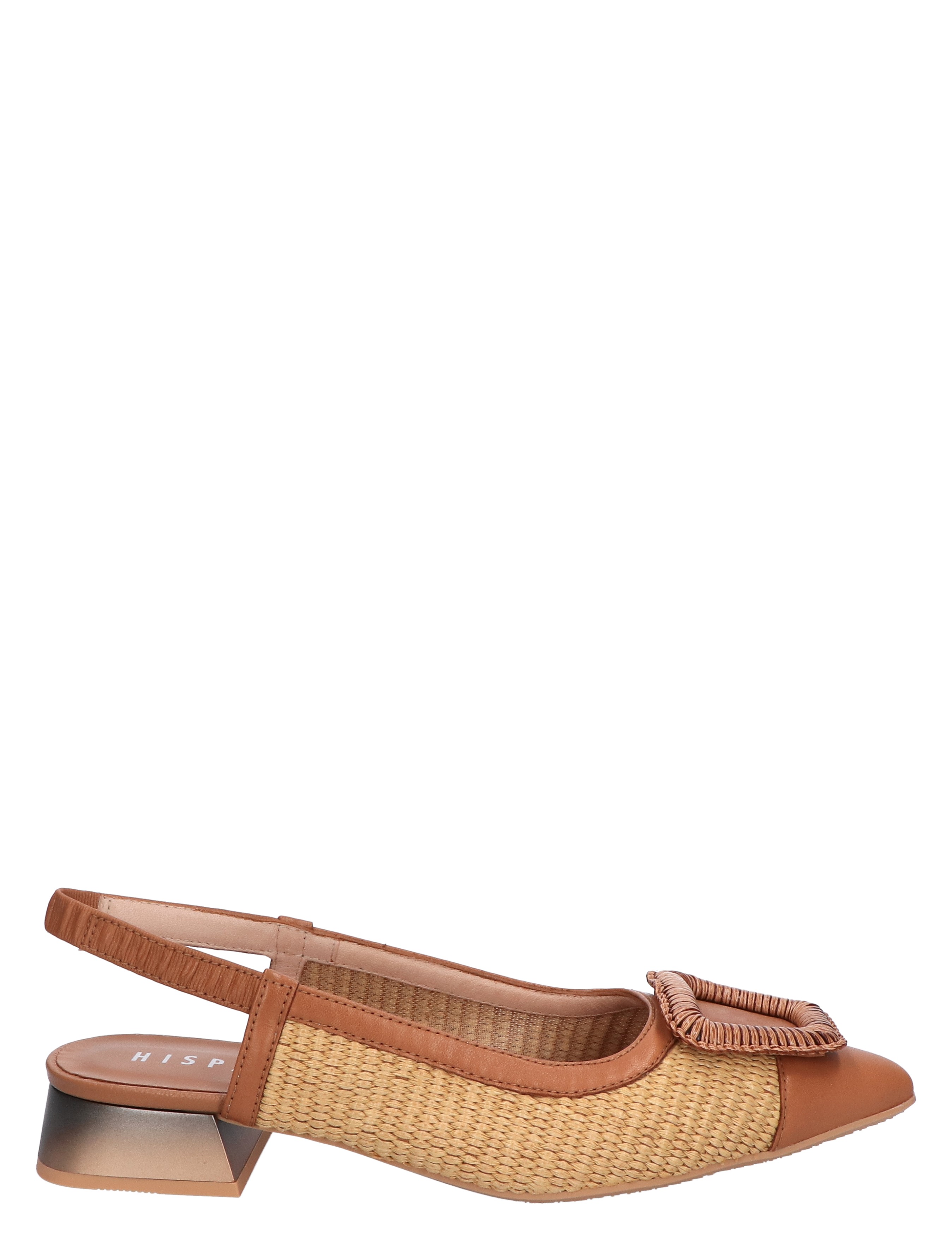 Hispanitas - RHV254046 Rafia Brown Natural - Dames - Slingbacks - 47402_27_1