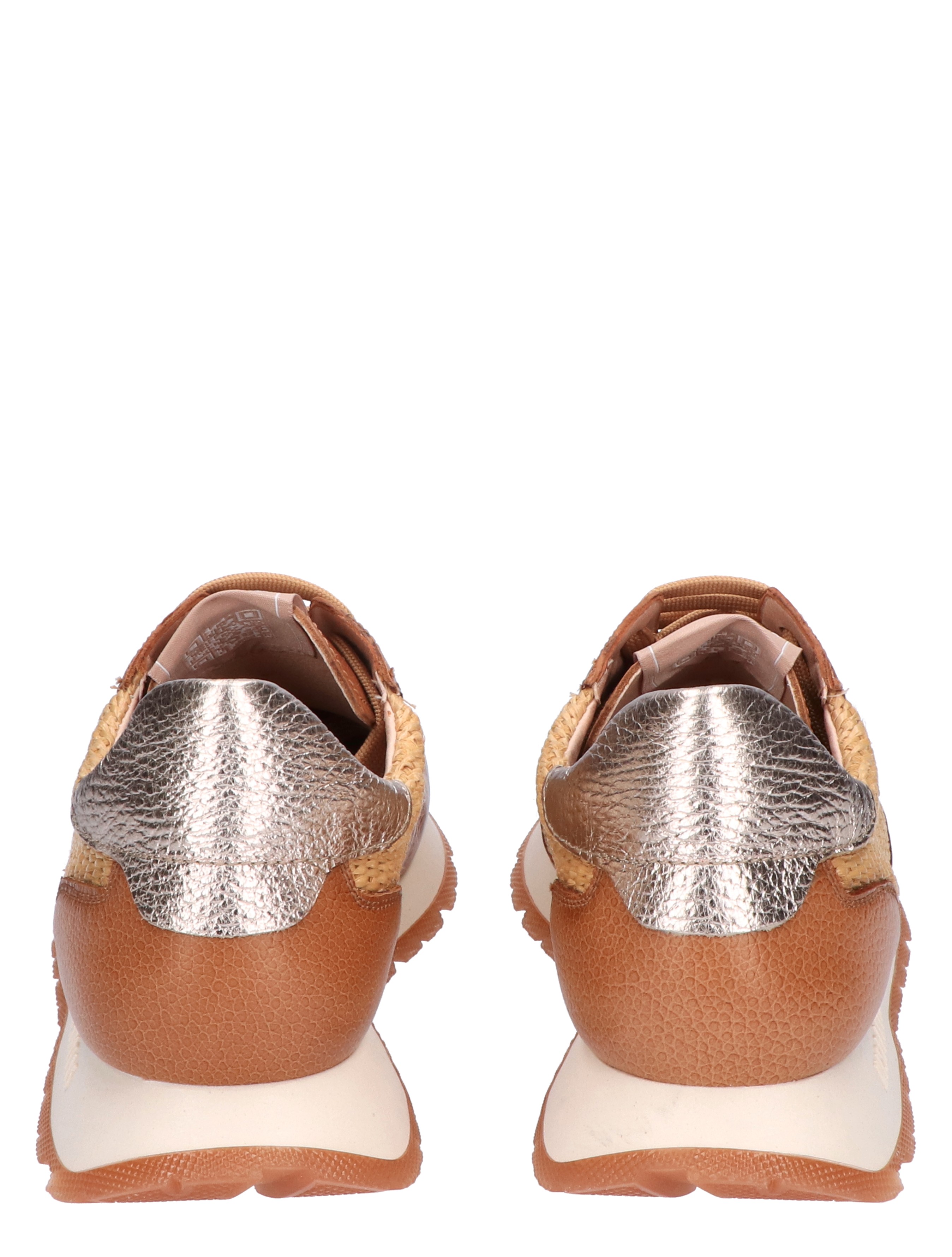 Hispanitas - RHV254045 Rafia Natural Brown - Sneakers - Dames - Lage Sneakers - 47392_72_6