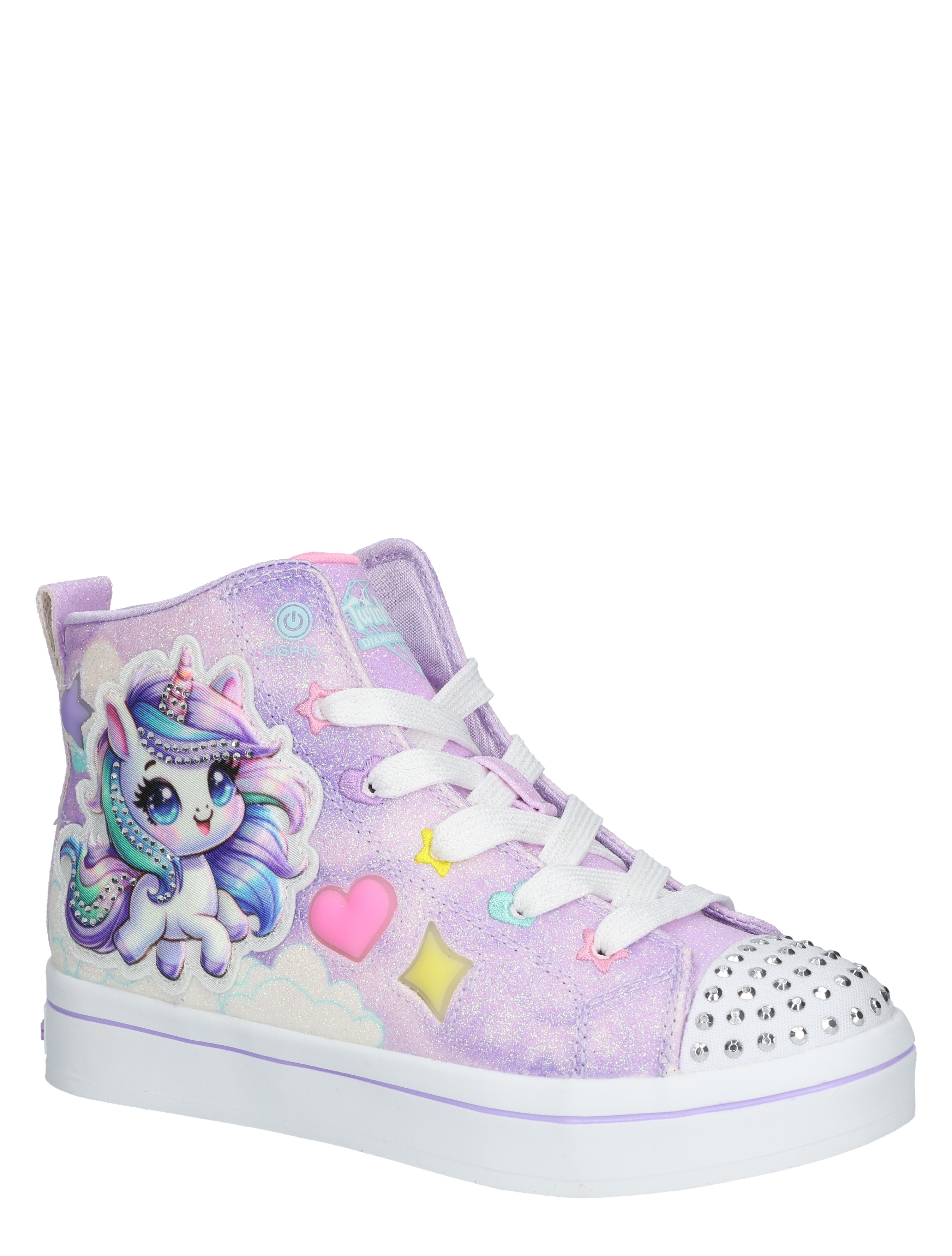 Skechers - Twi Lites 2.0 Pink - Meisjes - Lage Sneakers - Sneakers - 48186_48_3