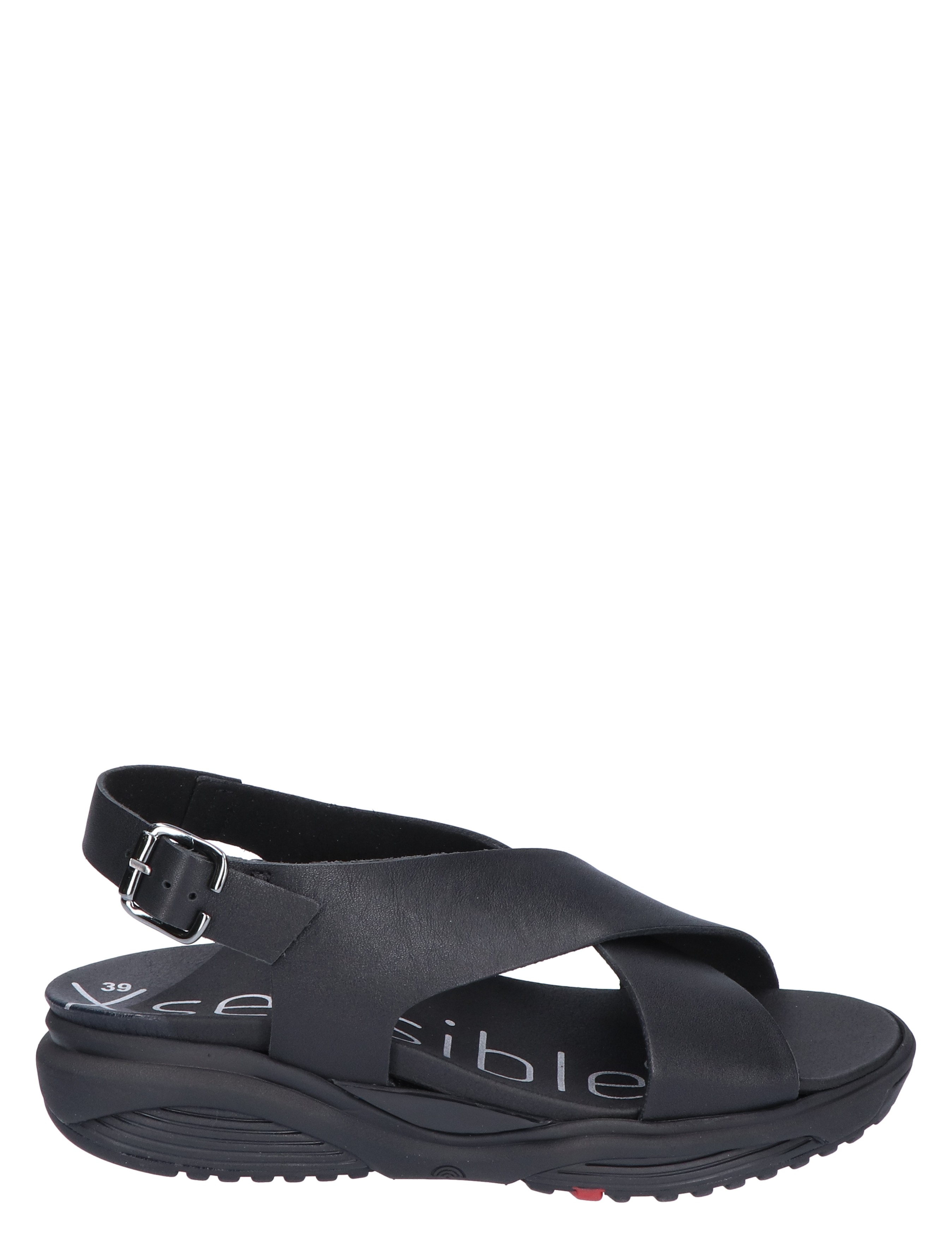 Xsensible - 30036.5 Corfu Black G-Wijdte - Dames - Sandalen - 33116_11_1