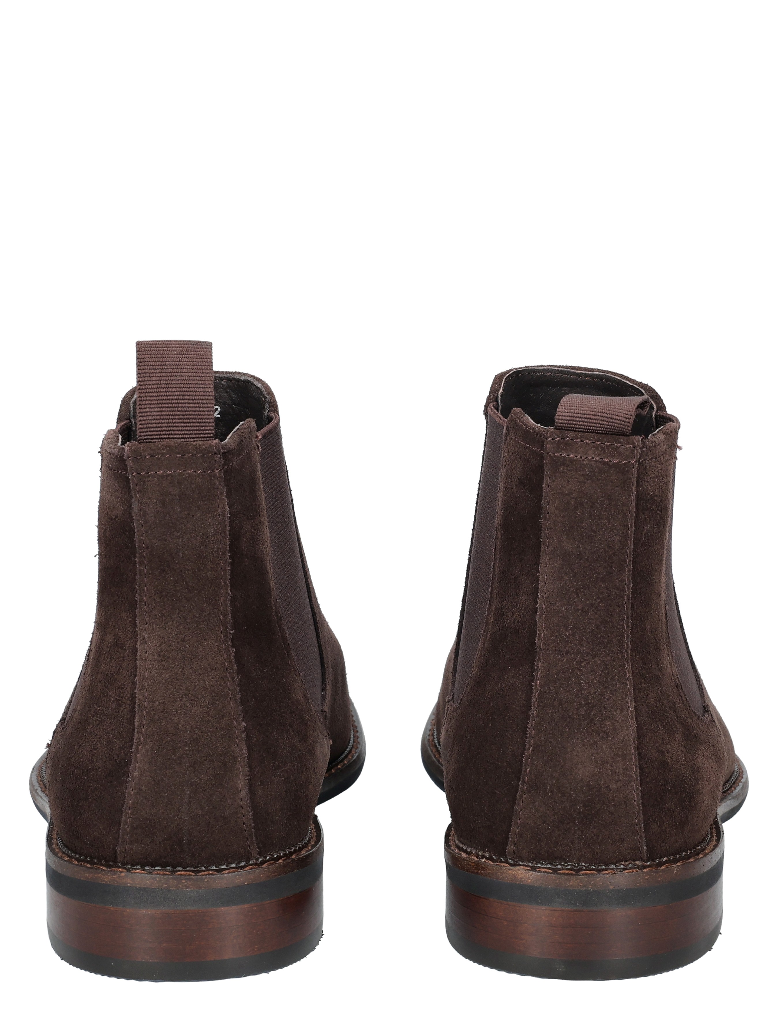 boots, ankle boots, suede, brown, pull tab