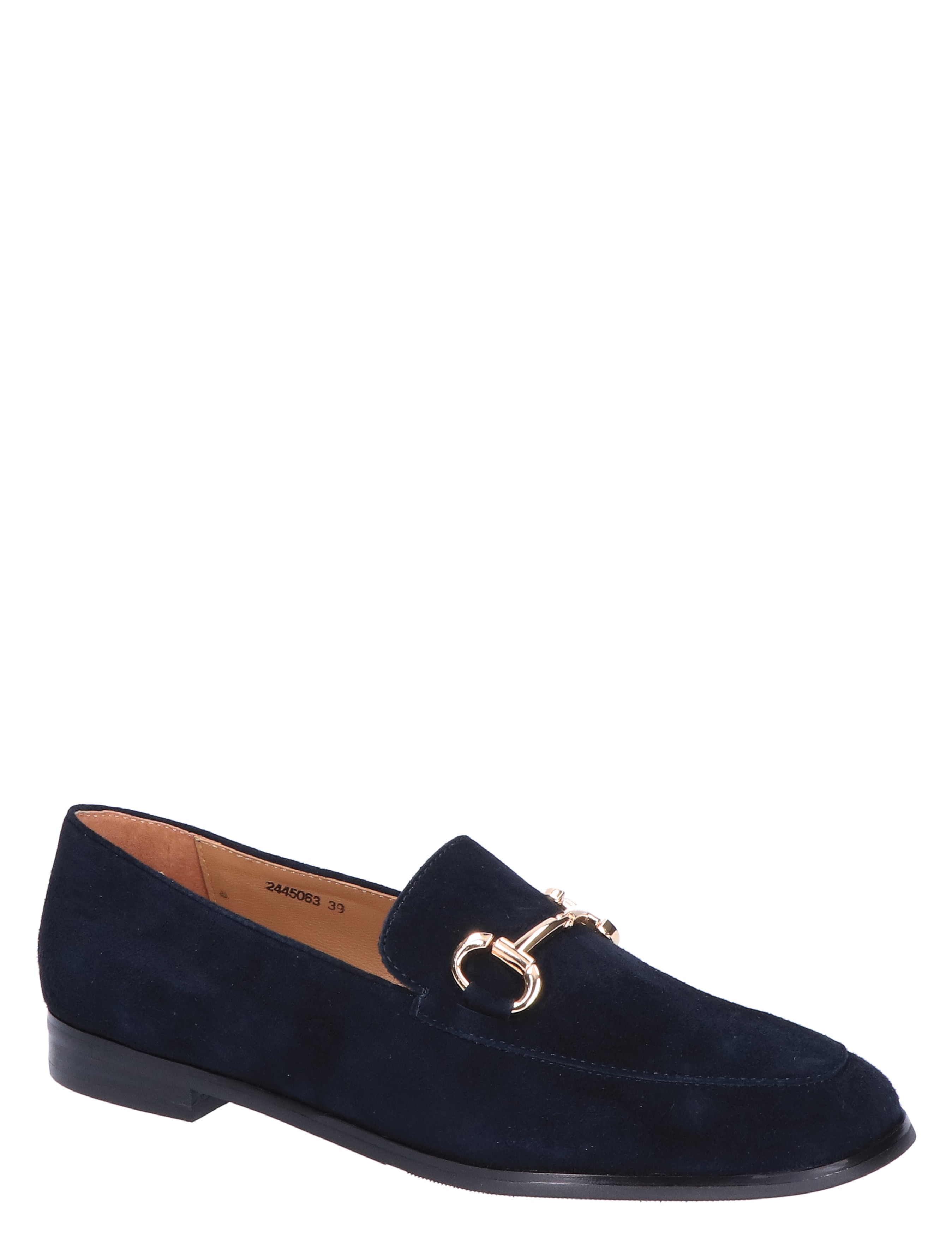 Di Lauro - Laure Dark Blue Suede - Loafers - Dames - 46300_33_3