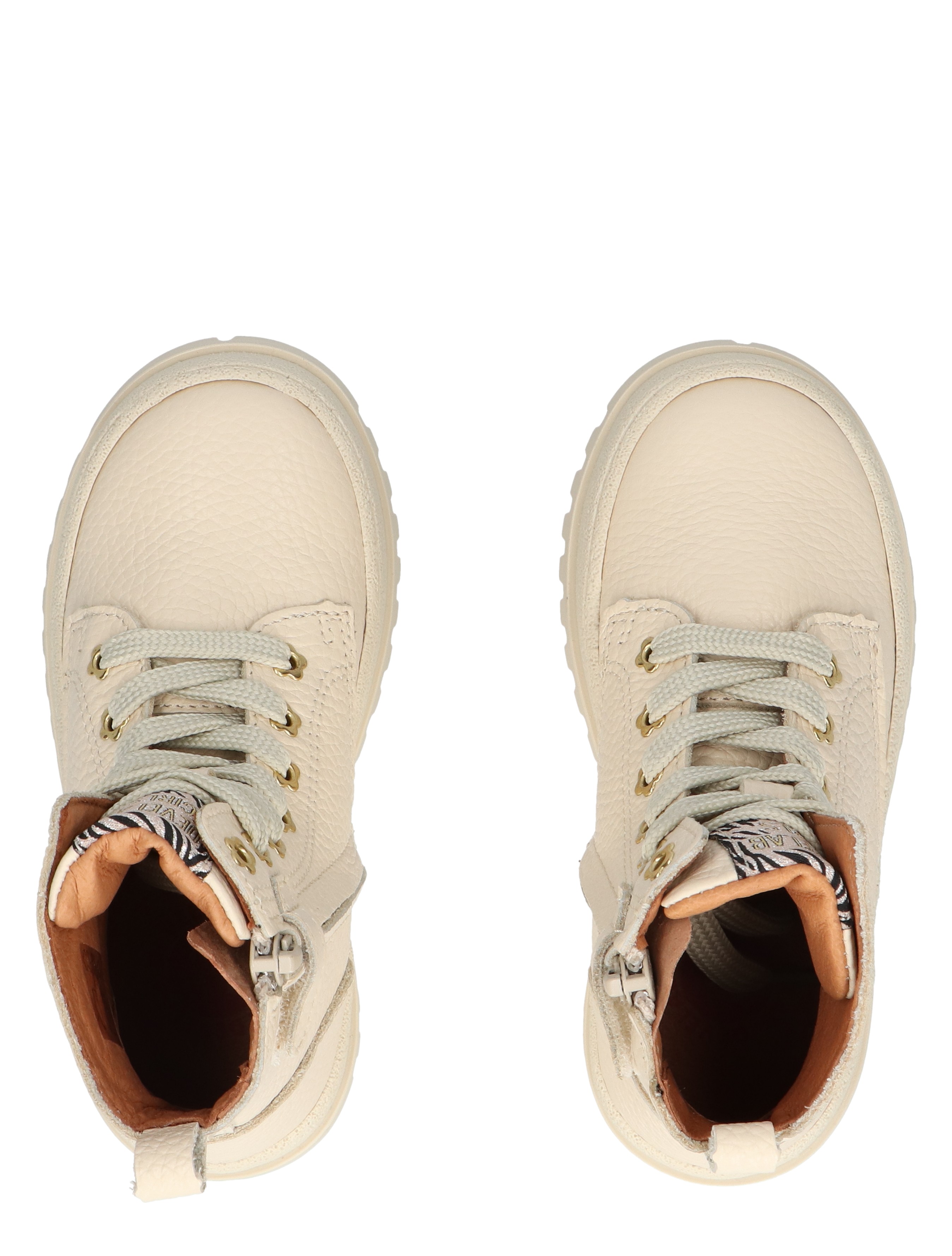 Develab - 47090 222 Beige - Meisjes - Veter Boots - Boots - 49245_77_7