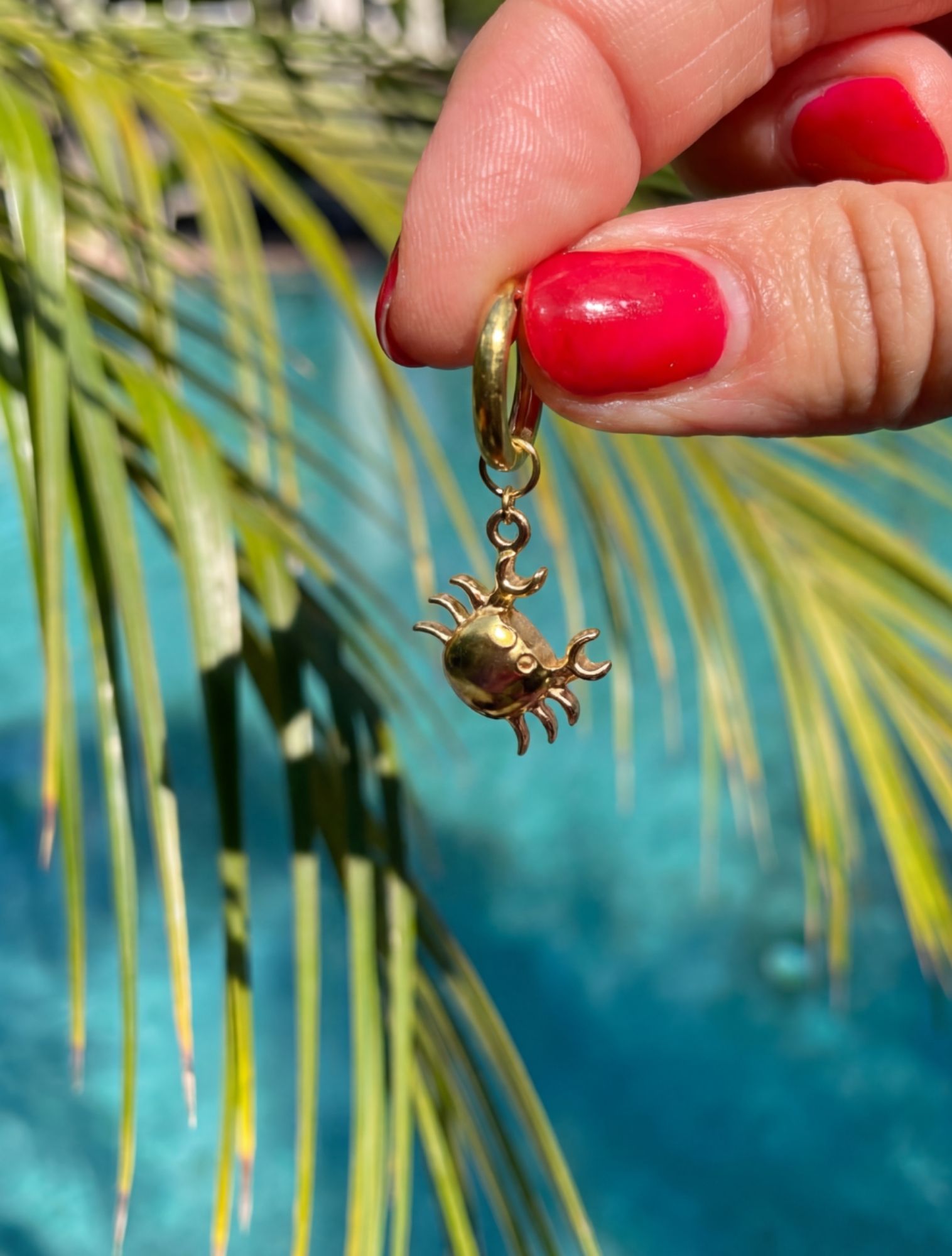 Studio Frenchie - Single Earring Golden Crab Golden Crab - Dames - Sieraden - 52654_53_2