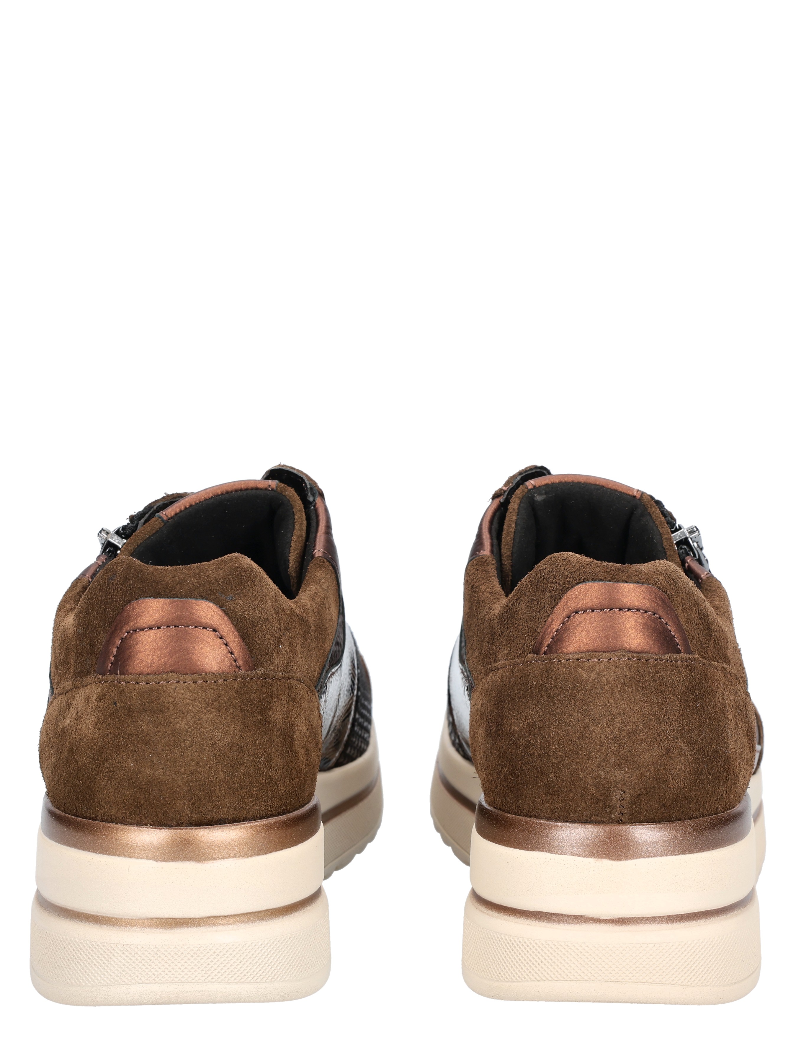 Waldlaufer - 669K01 500 327 Cognac K-Wijdte - Dames - Veterschoenen - Casual Veterschoenen - 48869_22_6