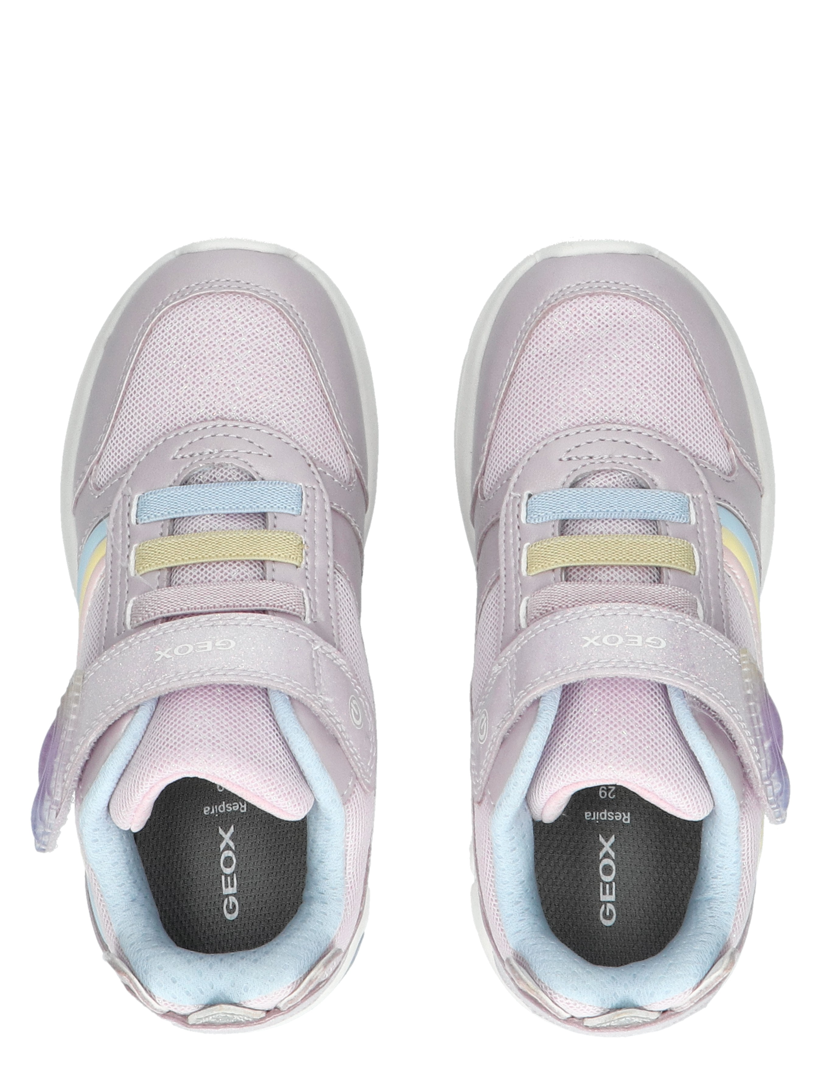 Geox - Fade inlight Rainbow Wing Lilac Multi Color - Meisjes - Klittenbandschoenen - 46678_47_7