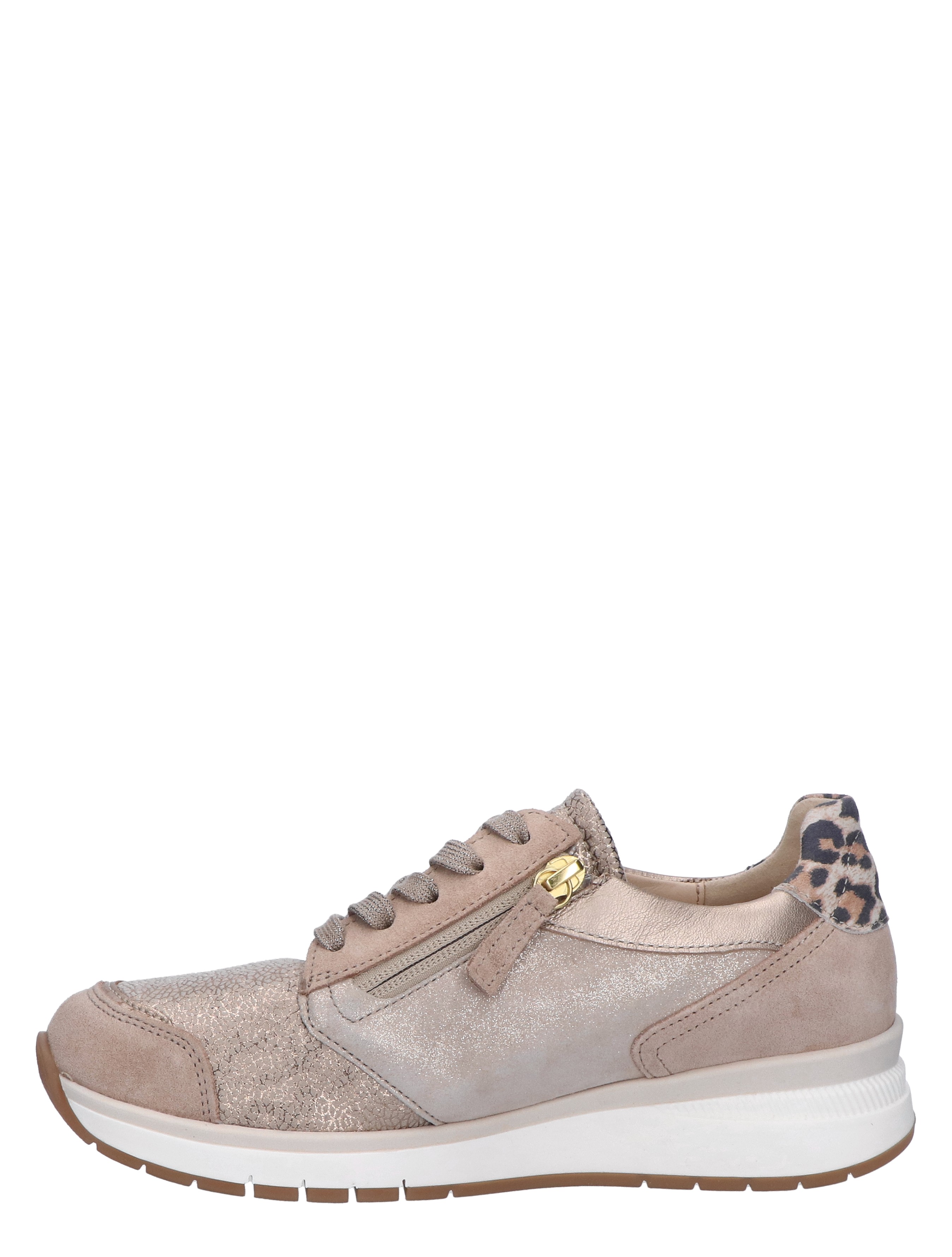 Gabor - 86.307.62 Beige Gold K-Wijdte - Dames - Veterschoenen - Casual Veterschoenen - 47199_77_2