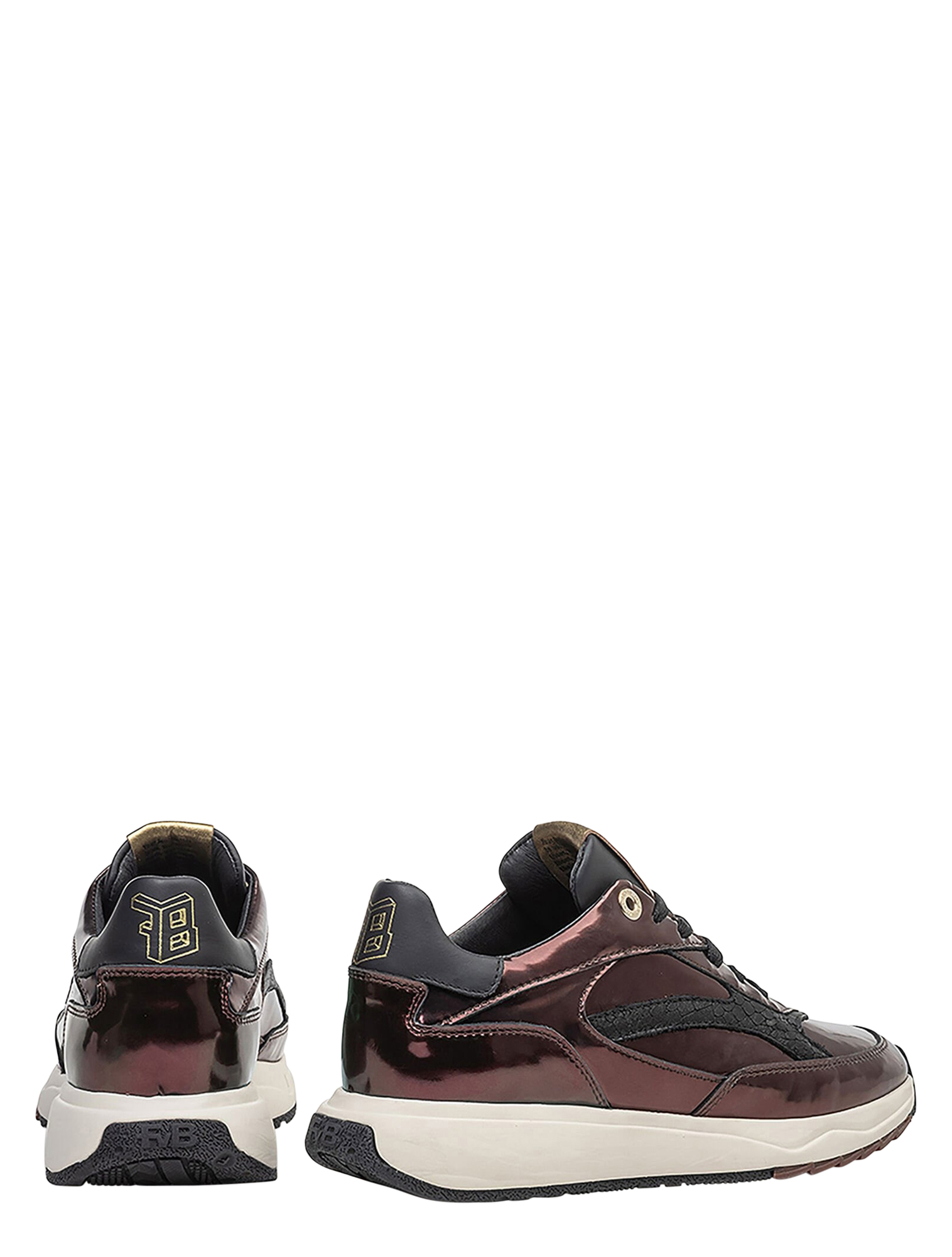 Floris van Bommel - Suvi SFW-10138 21-01 Dark Brown G-Wijdte - Dames - Sneakers - Lage Sneakers - 50098_22_4